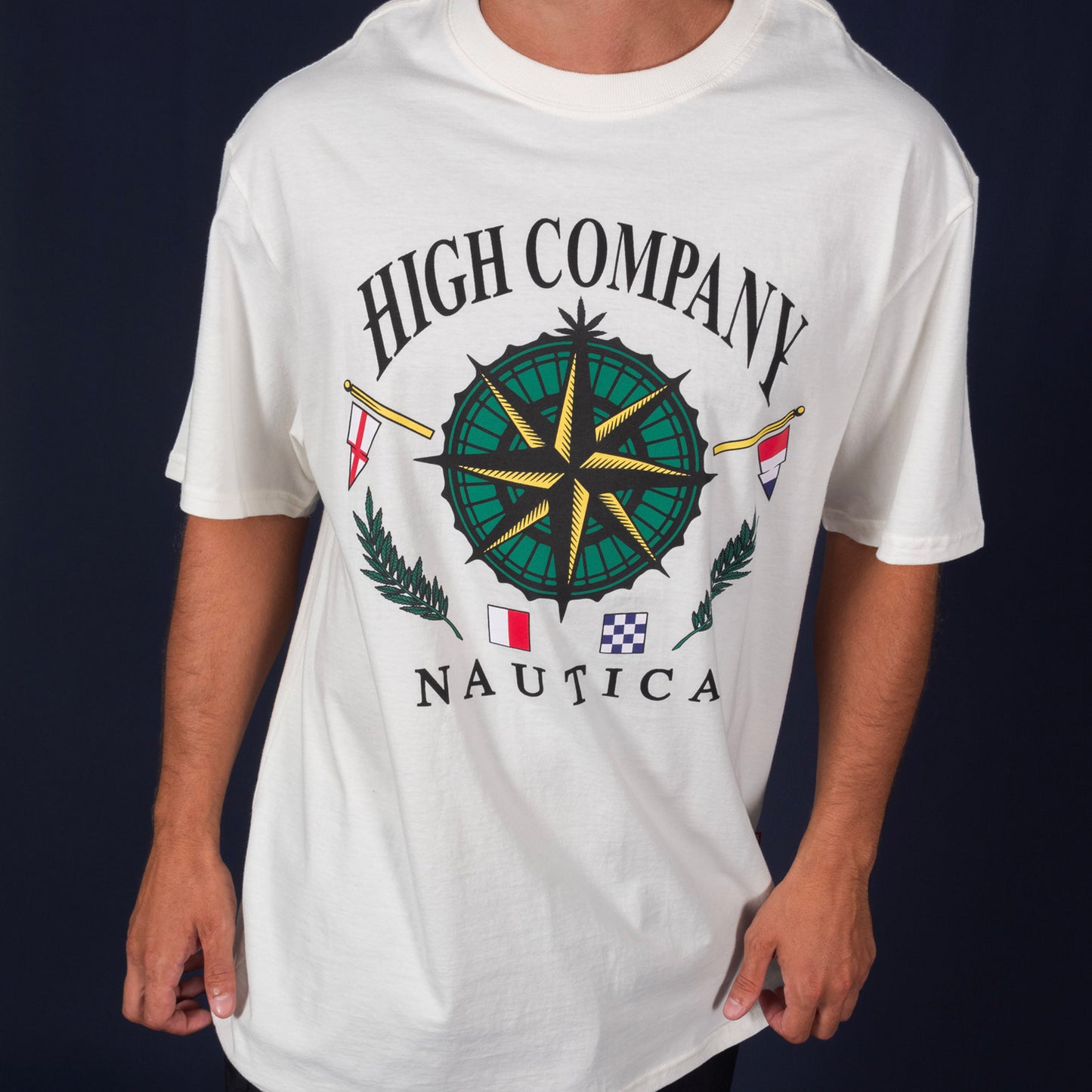 Tee Compass White