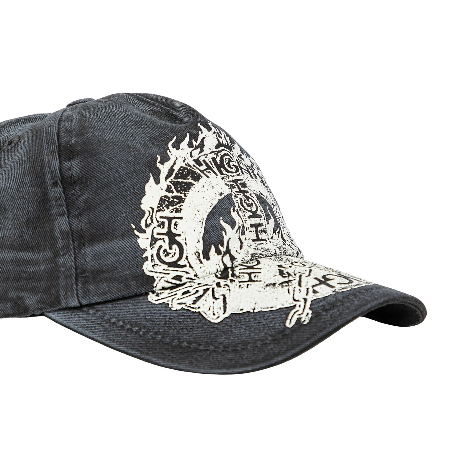 6 Panel Chain Black