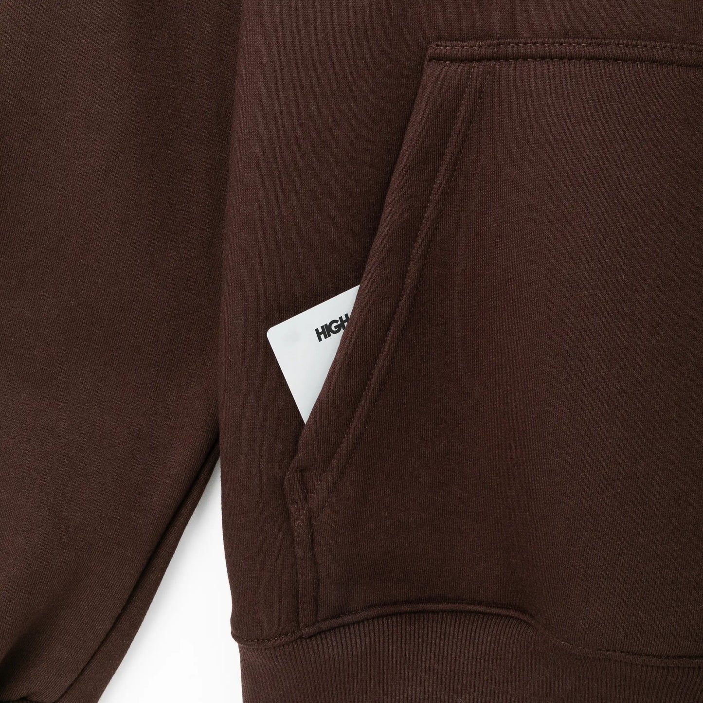Apliqué Hoodie Brown