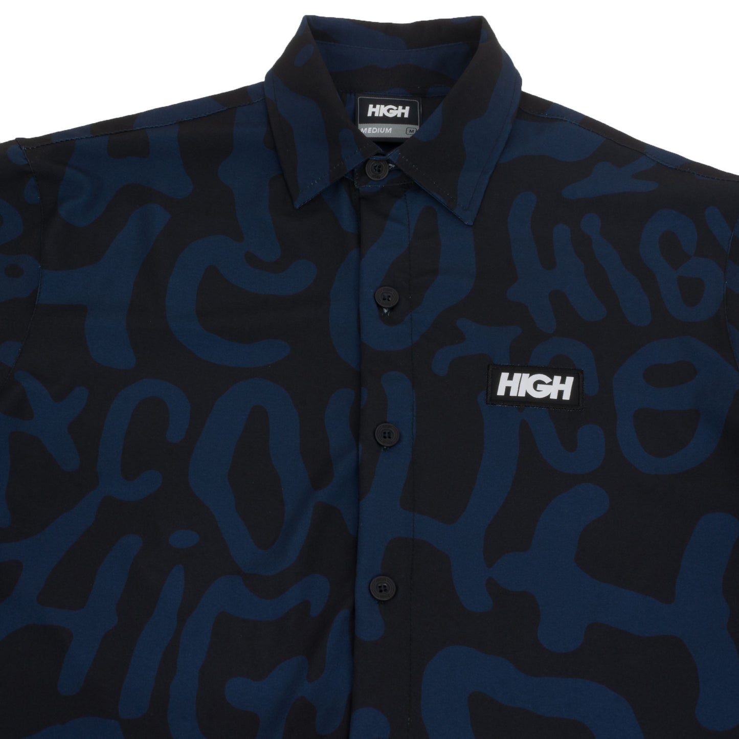 Button Shirt Crusty Black/Navy