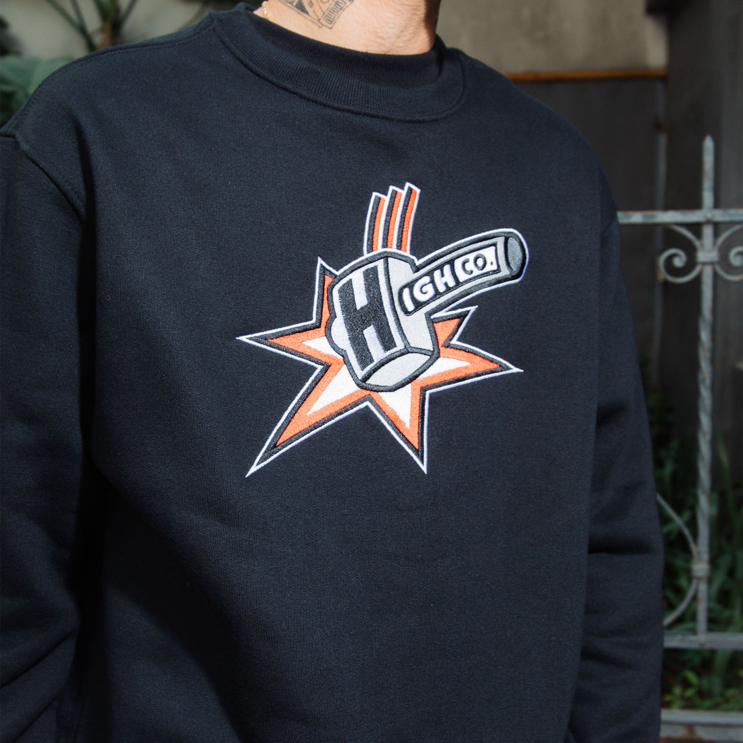 Crewneck Hammer Black