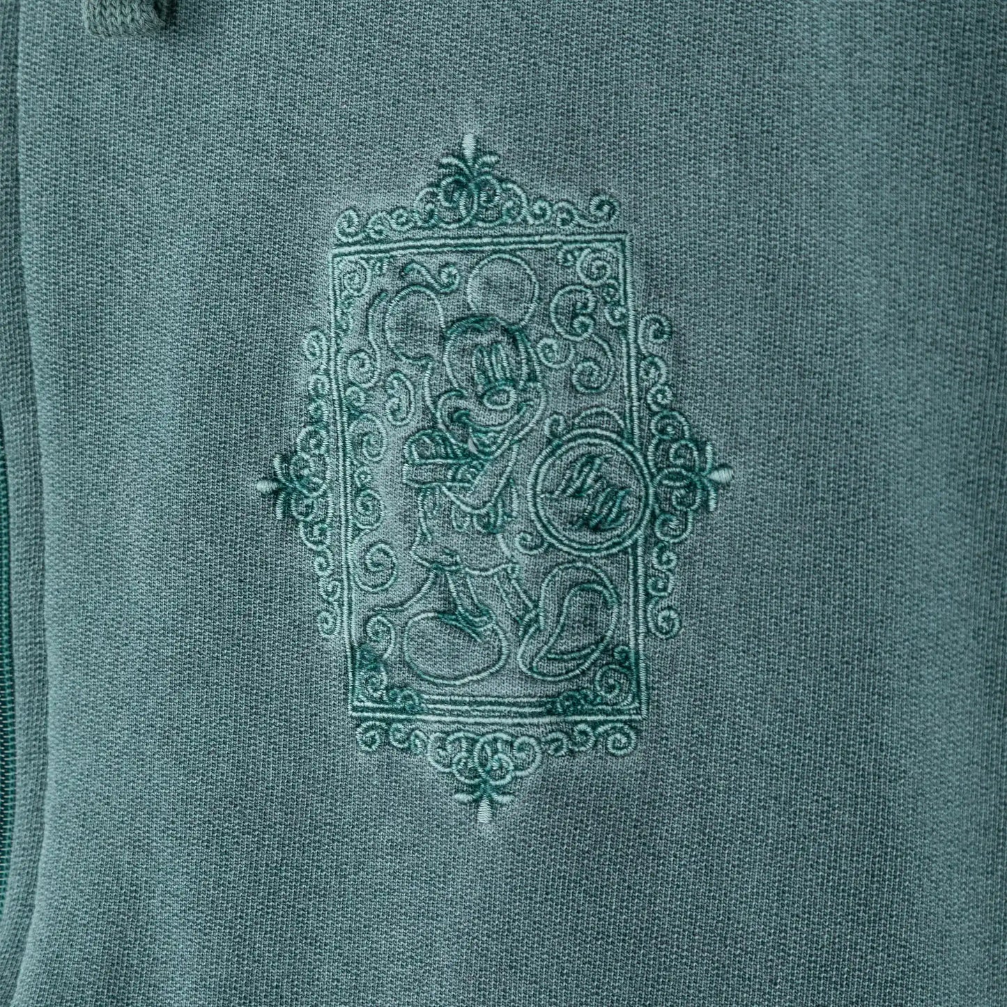 Hoodie MM Ornament Night Green