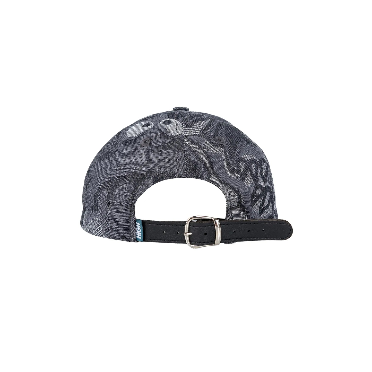 Jacquard 6 Panel Black