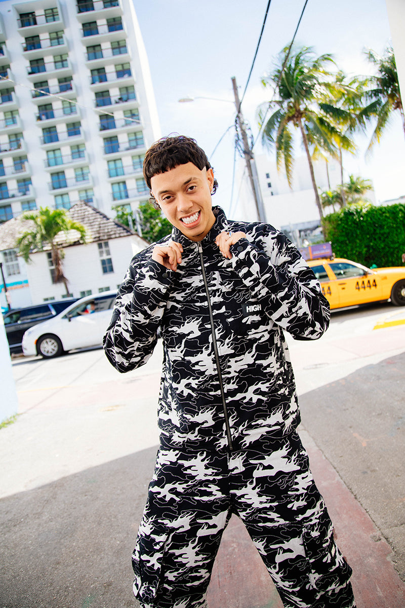 Camo Jacquard Jacket