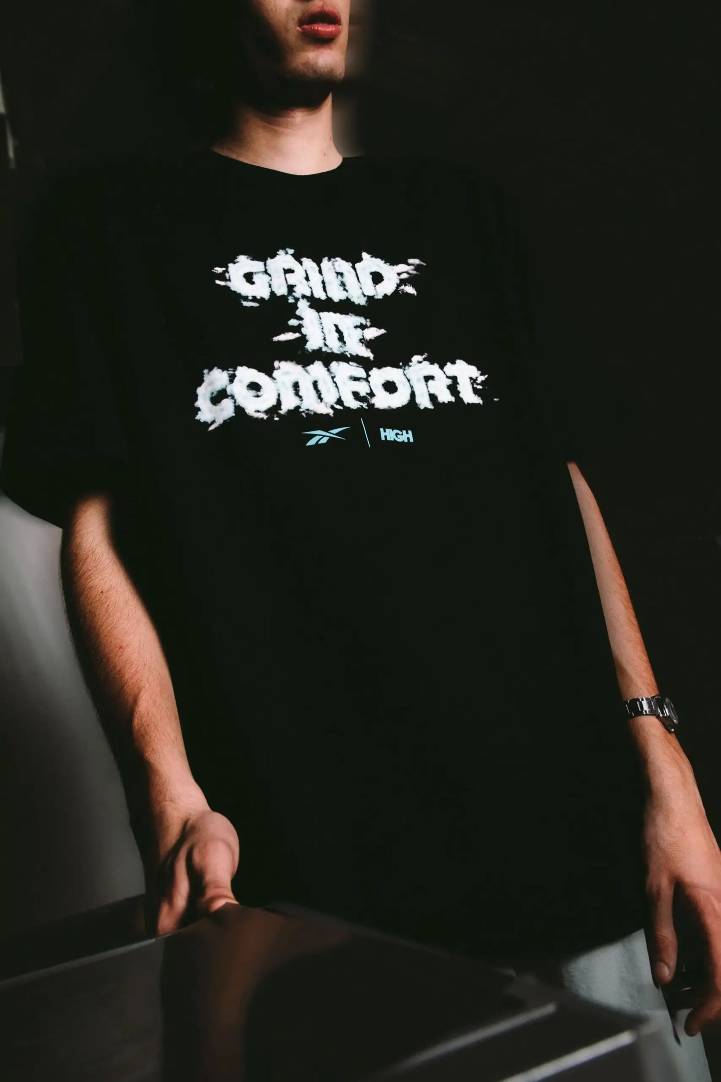 Tee Grind Black High X Reebok