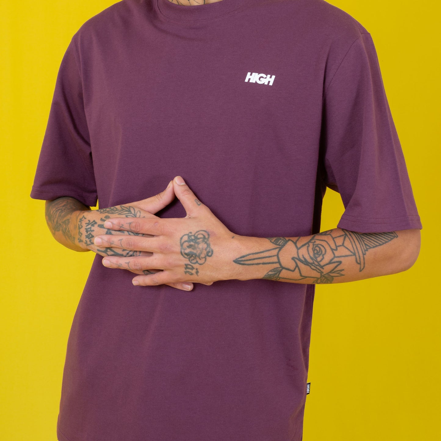 Tee Mini Logo Wine