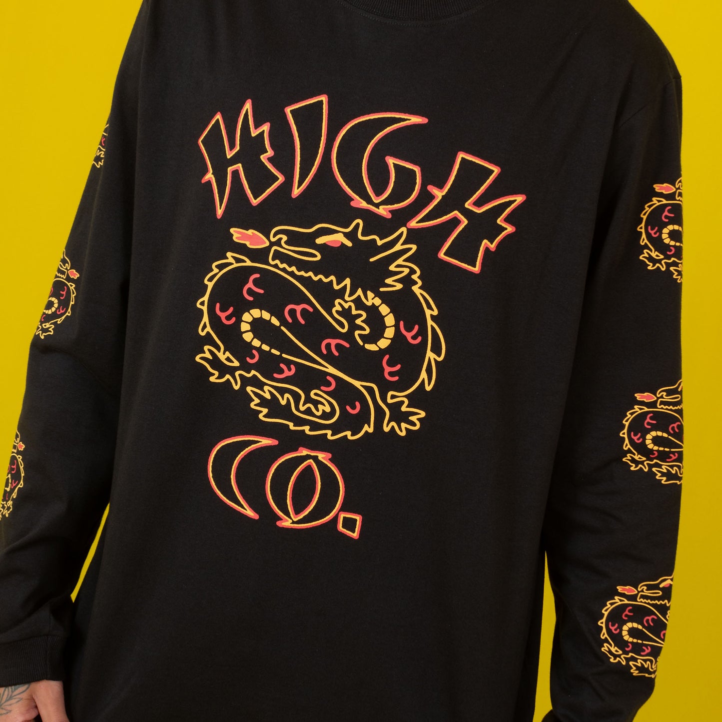 Longsleeve Draco Black