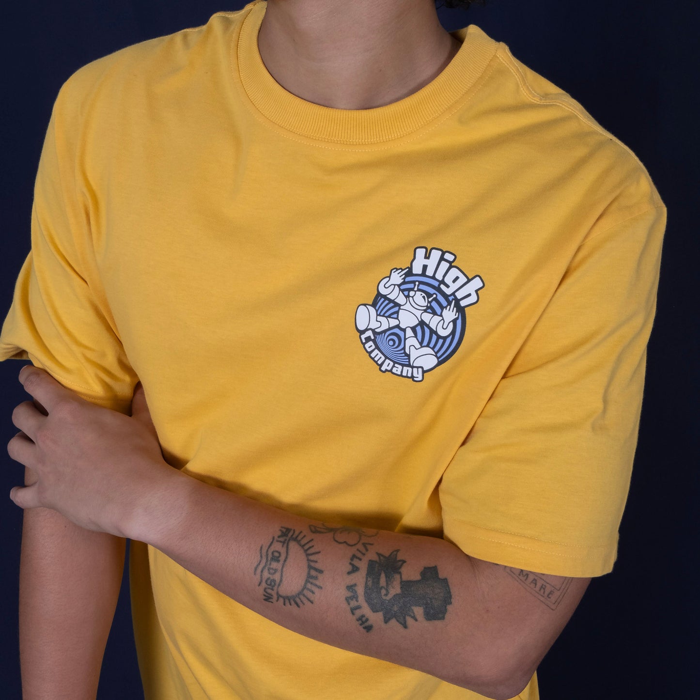 Tee Vortex Yellow