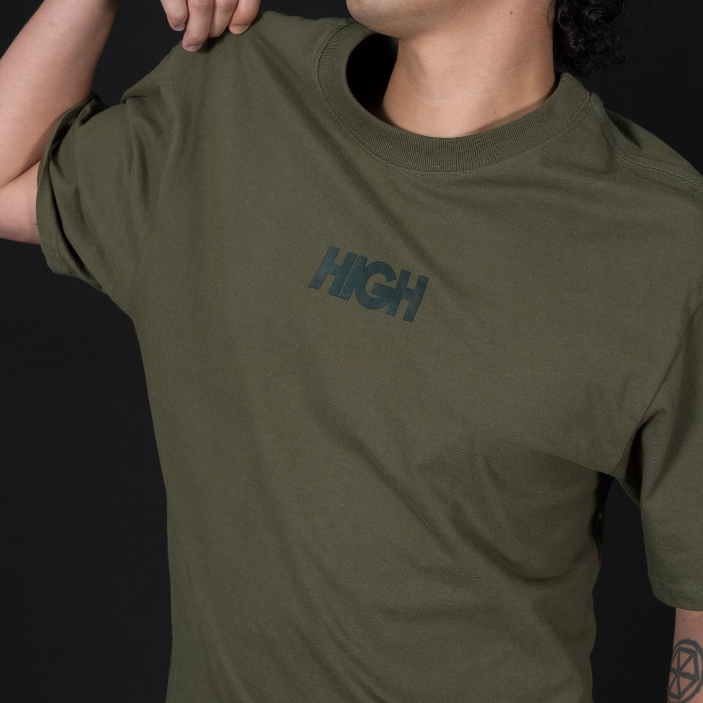 Tee Tonal Logo Green