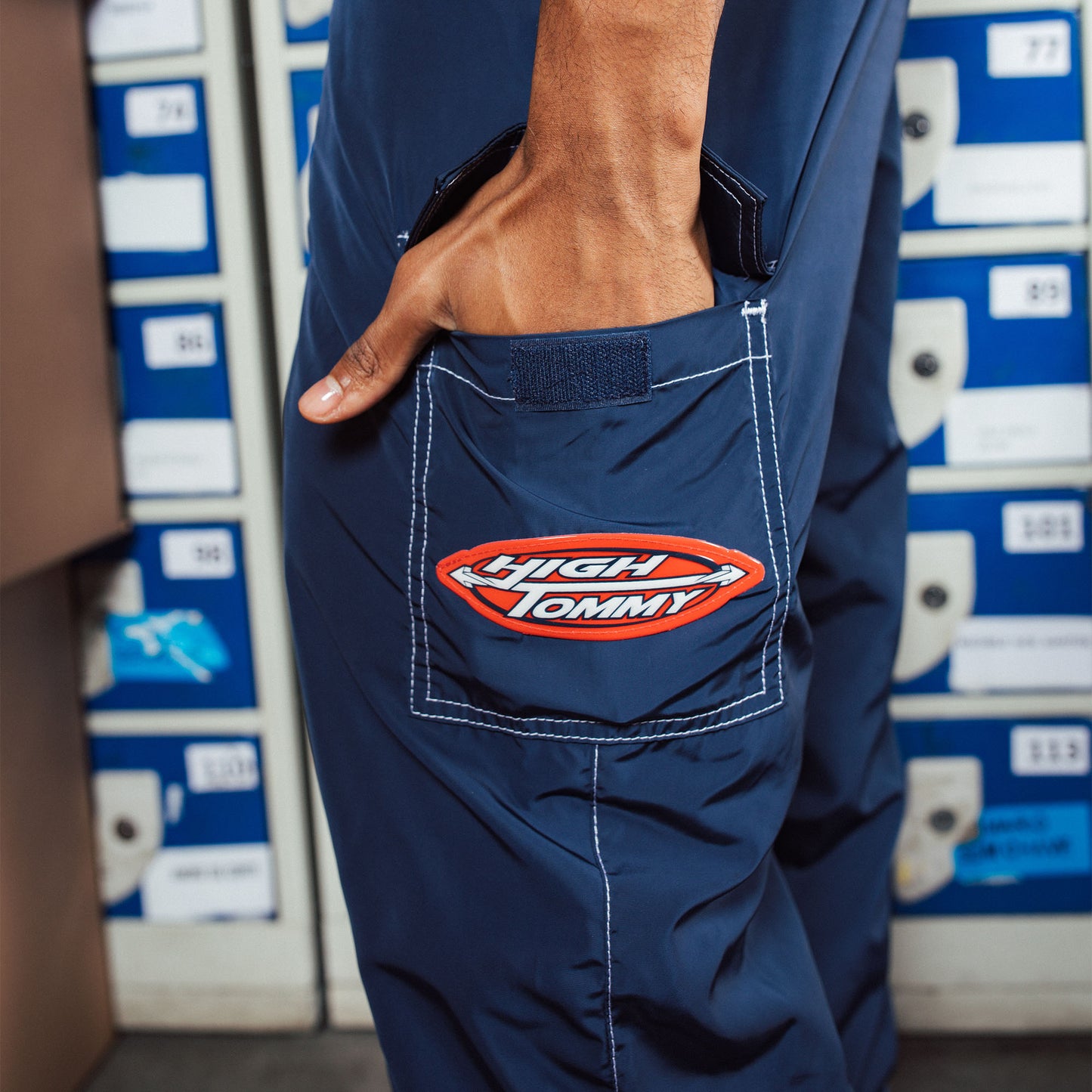 TJ x HIGH Nylon Pants