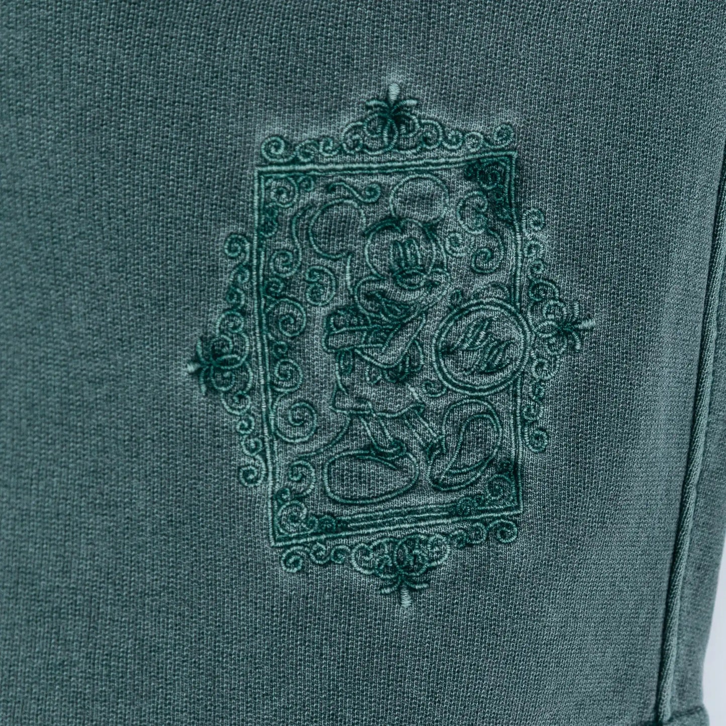 Shorts MM Ornament Night Green