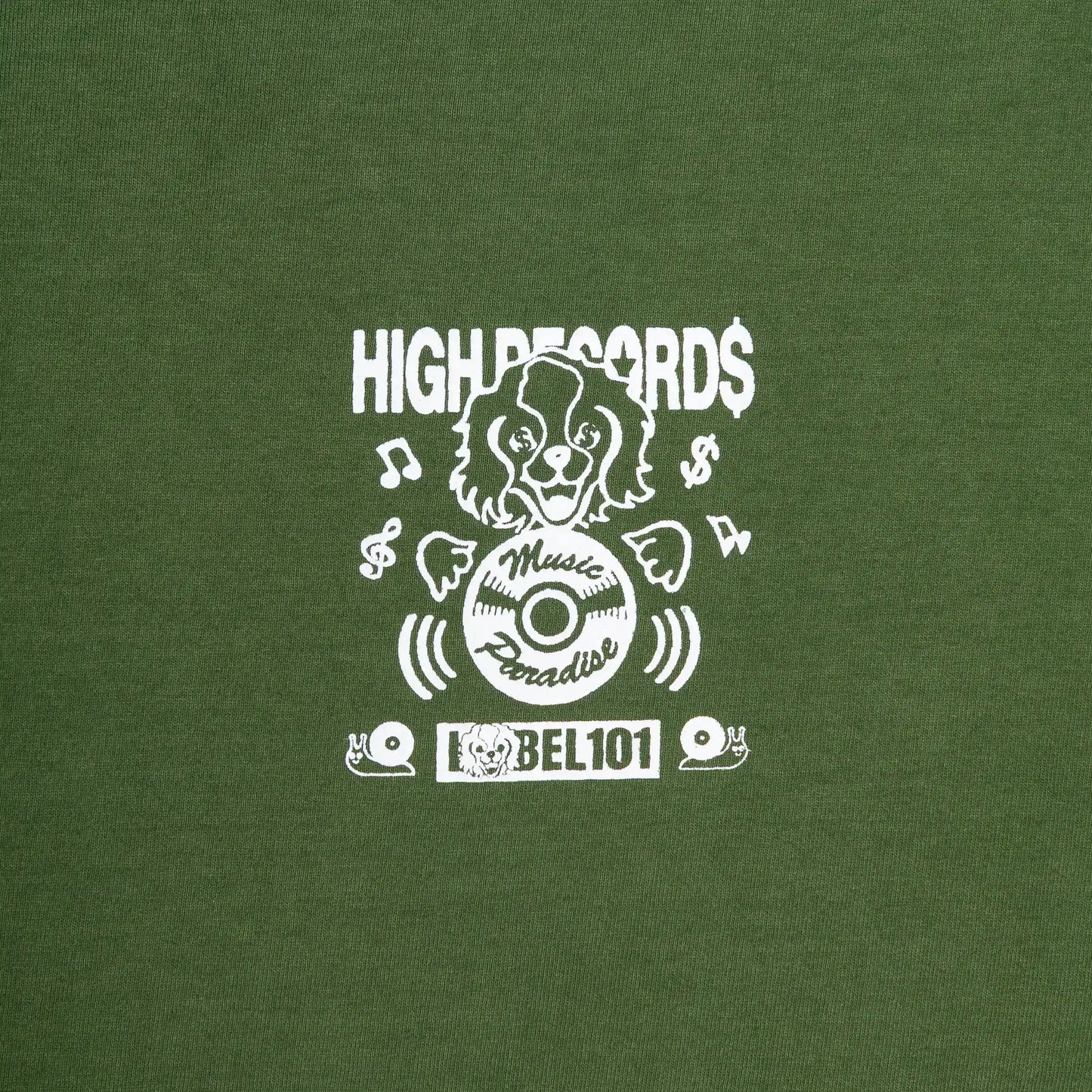 Records Tee Green