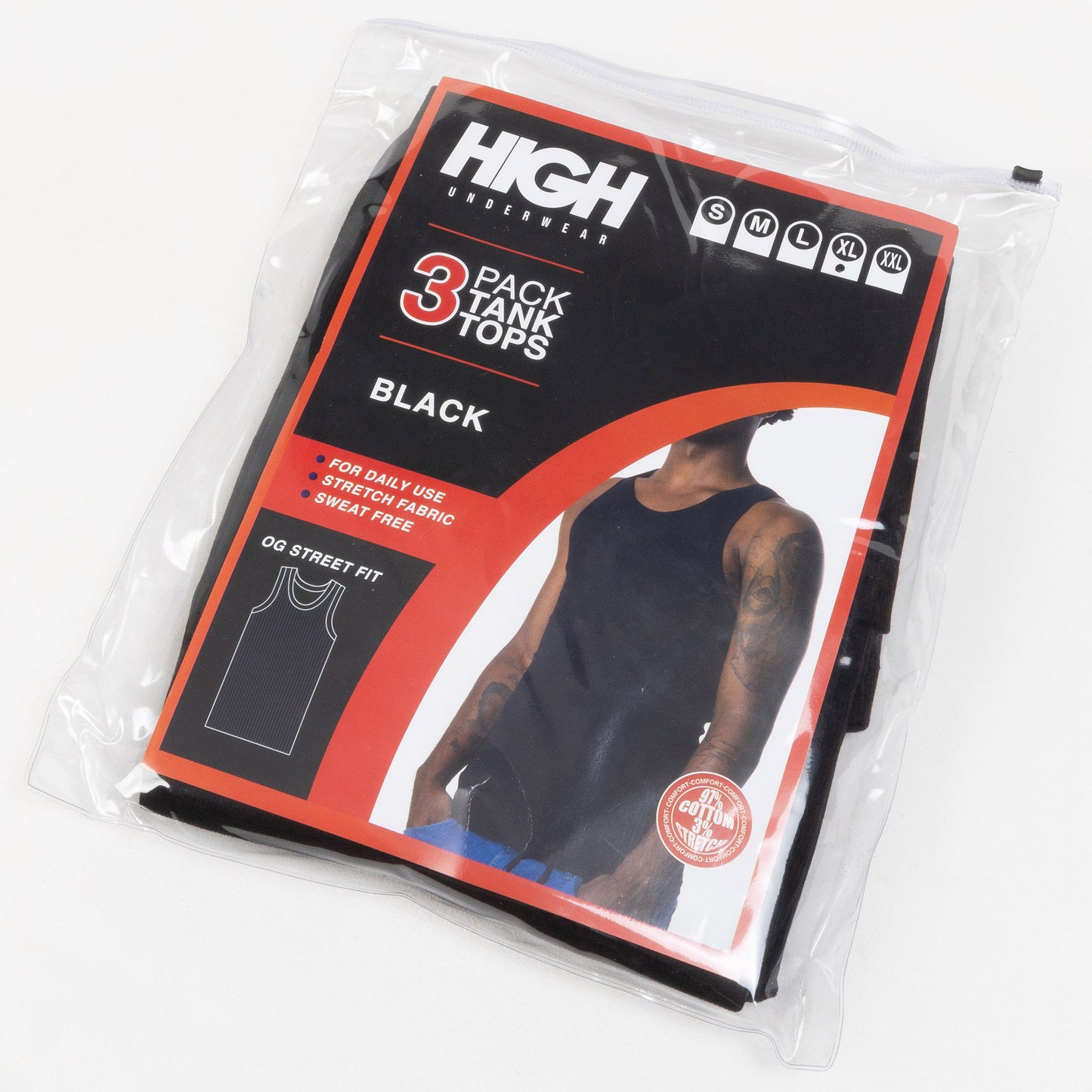 Tank Top Pack Black