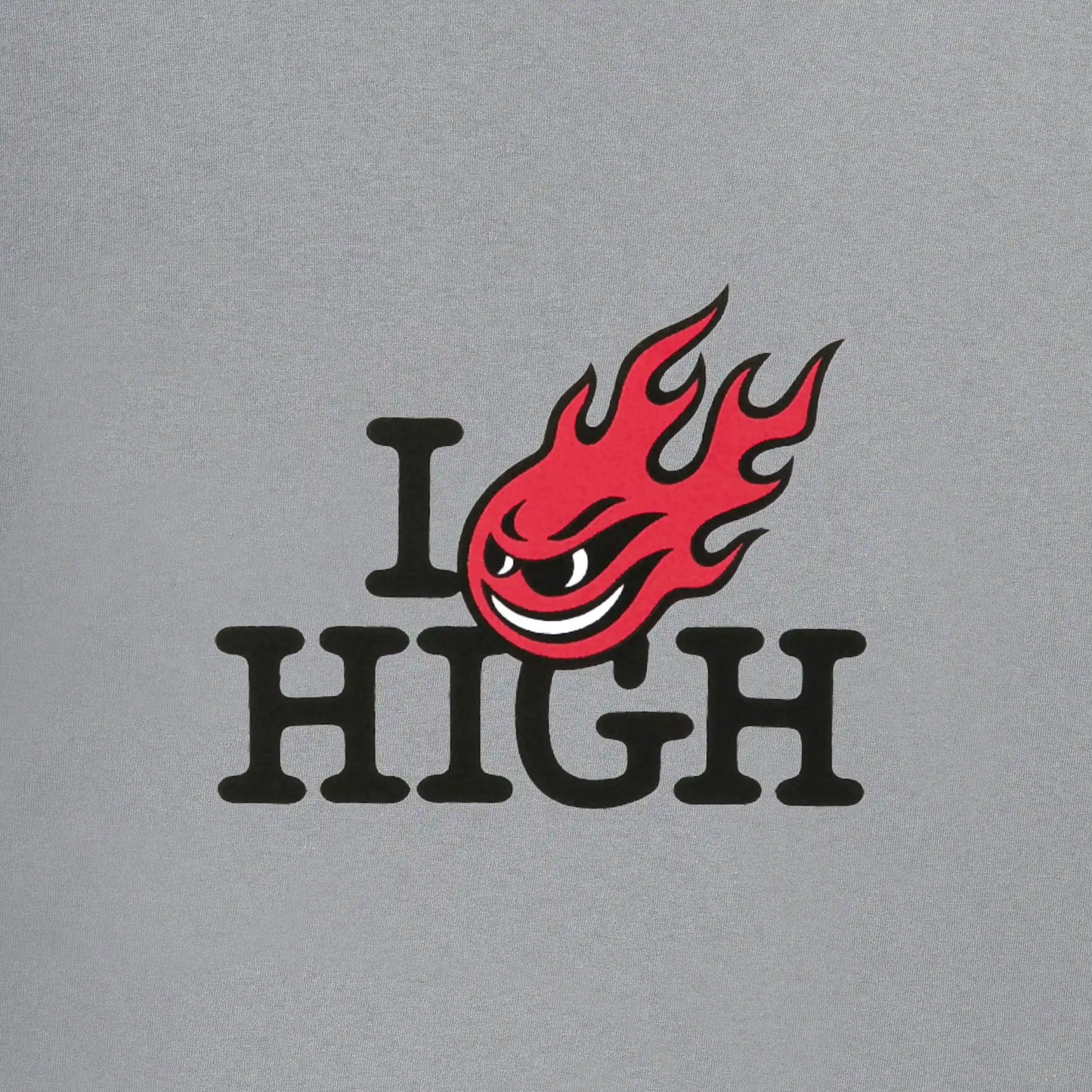 Tee I Love High Grey