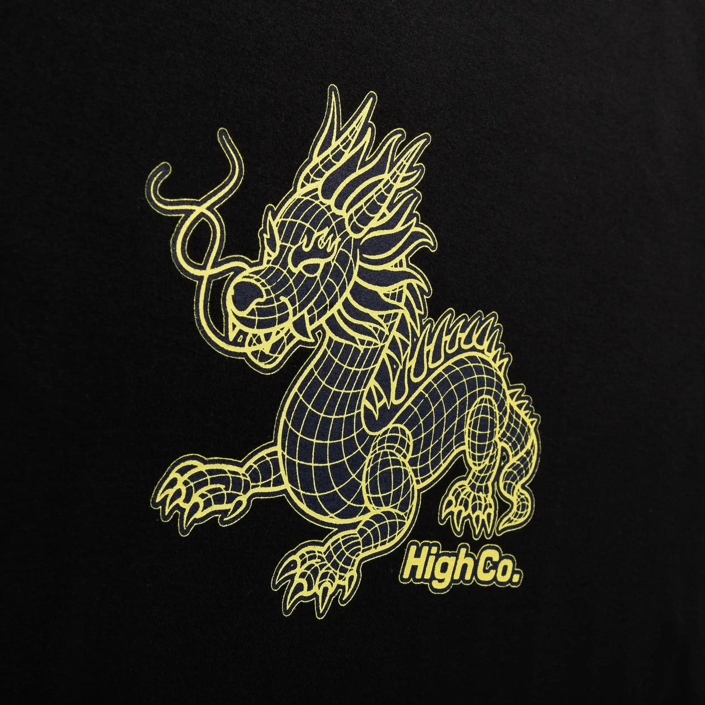 Tee Night Dragon Black
