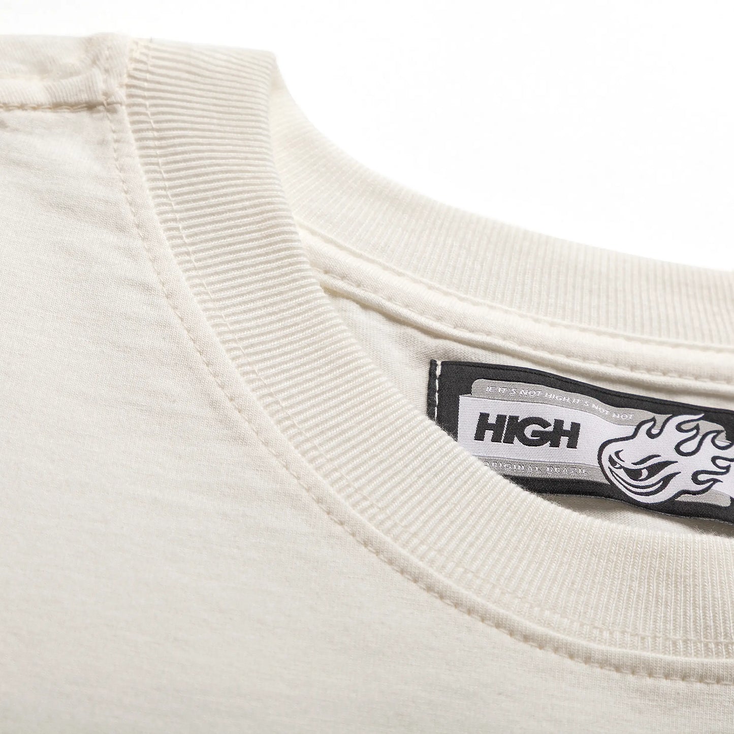 Tee Patch Embossed White