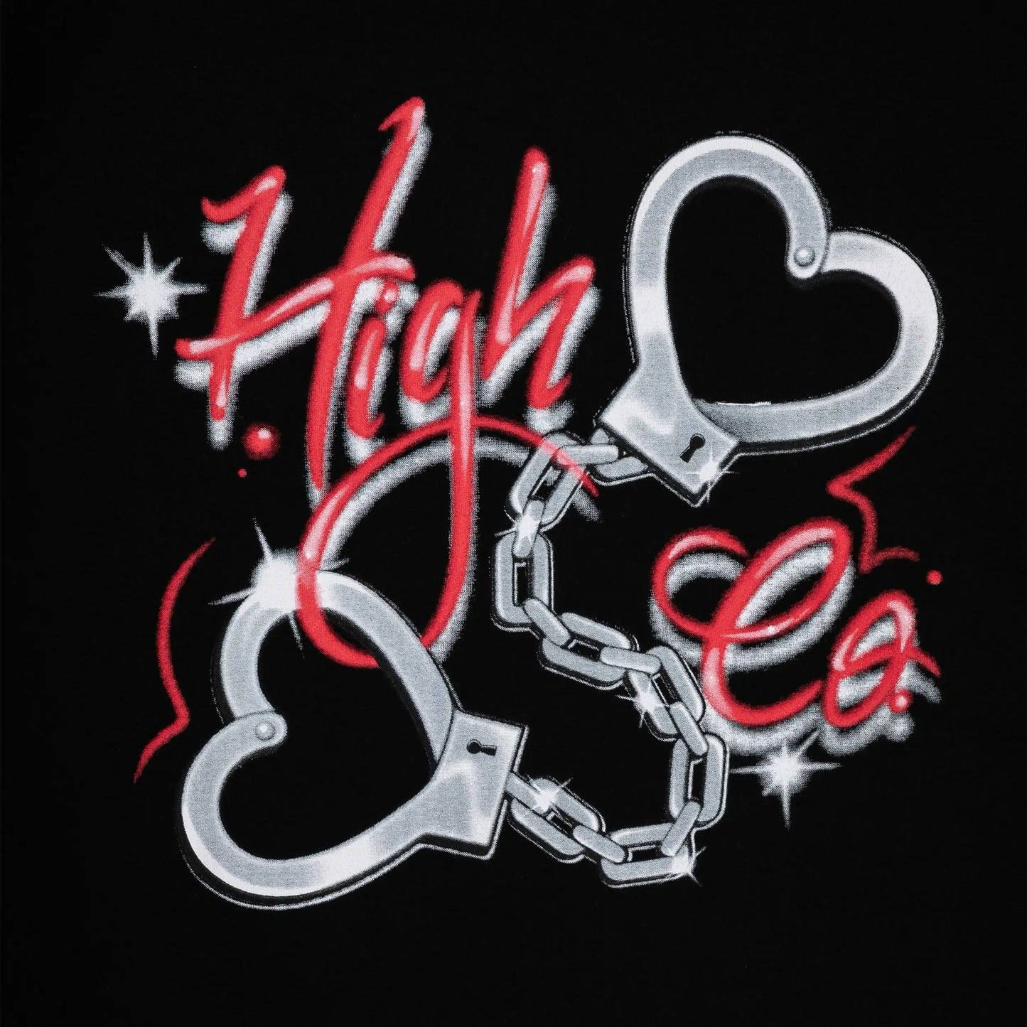Tee Valentine's Black