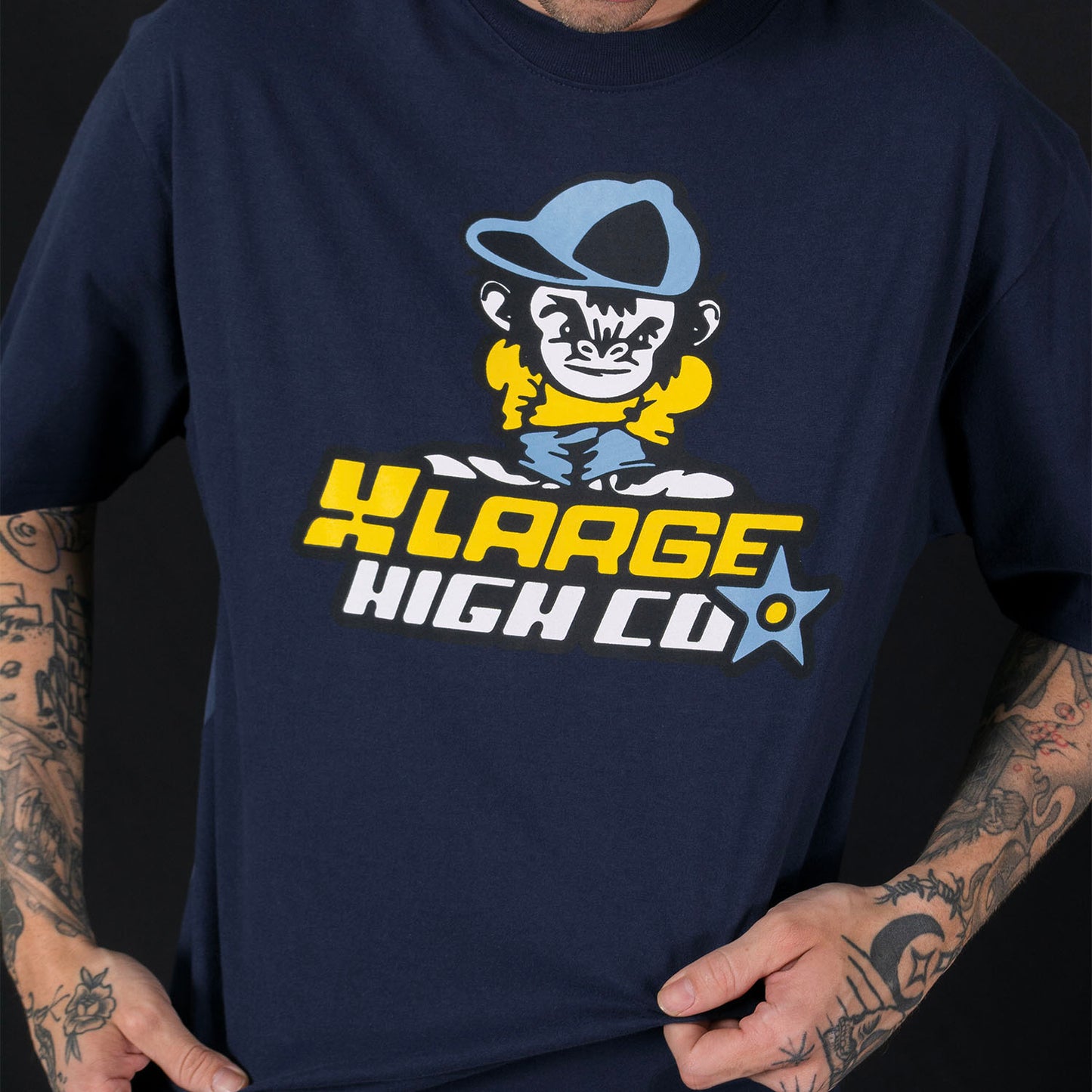 Tee Monkey Navy
