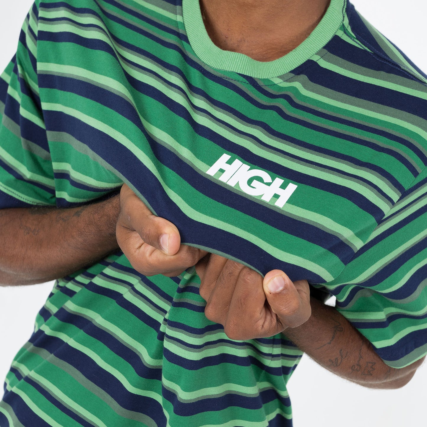 Tee Kidz Glitch Green