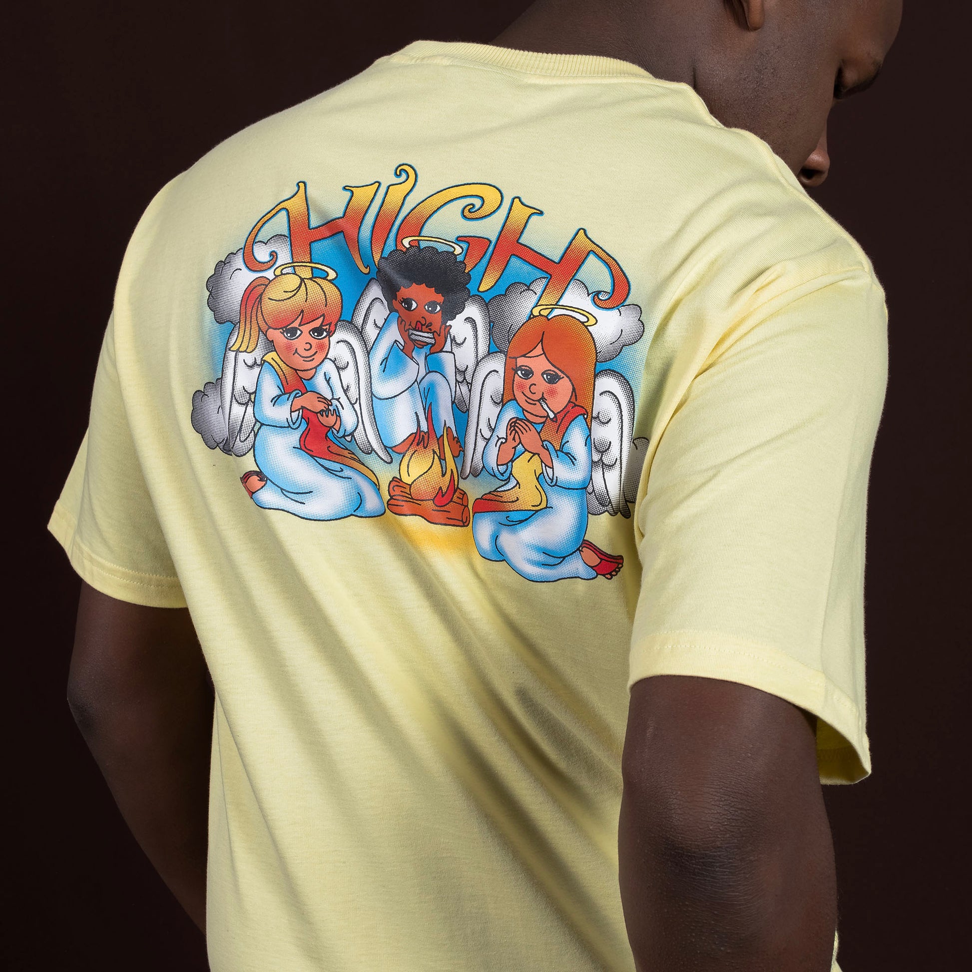 Tee Angels Soft Yellow