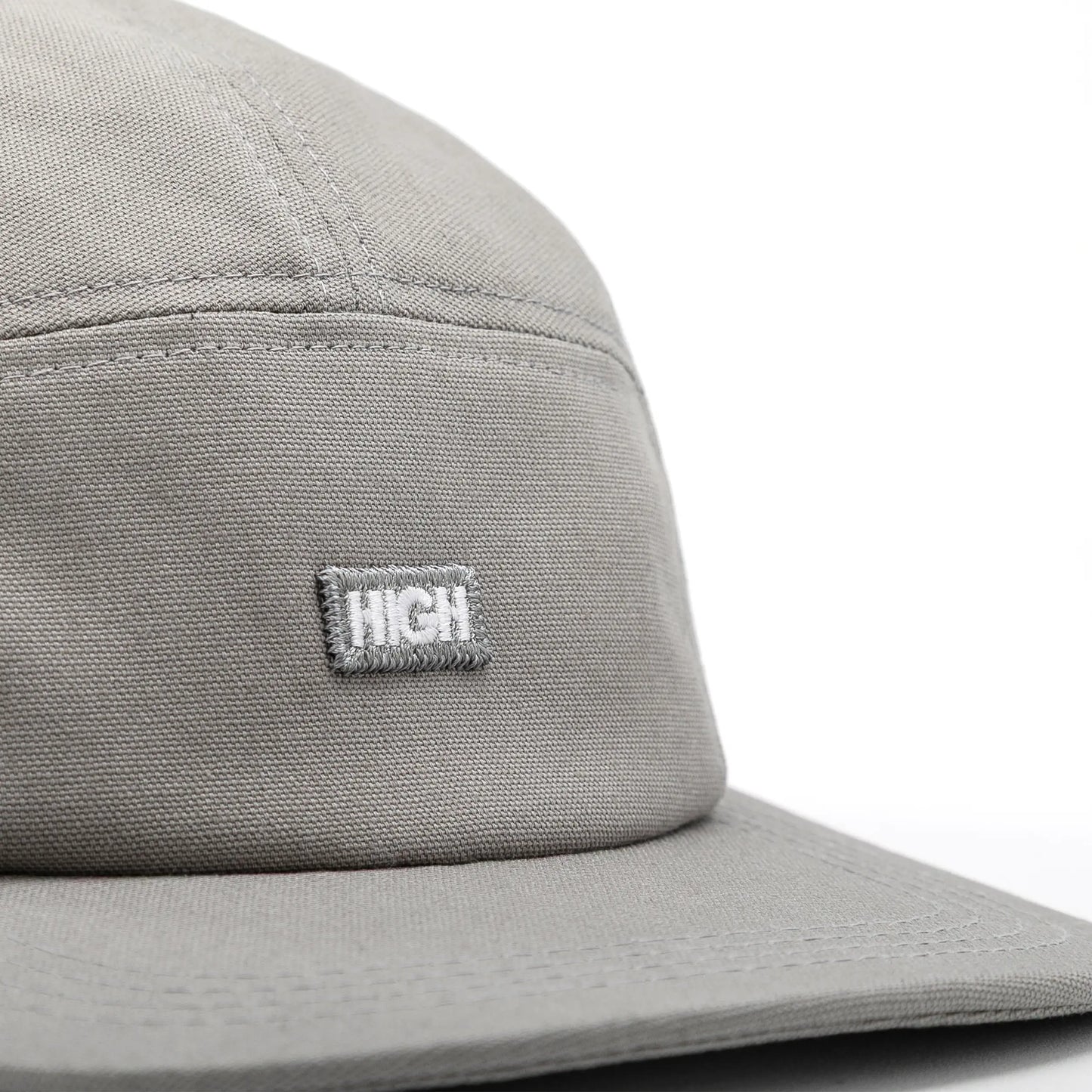 5 Panel Logo Line Grey