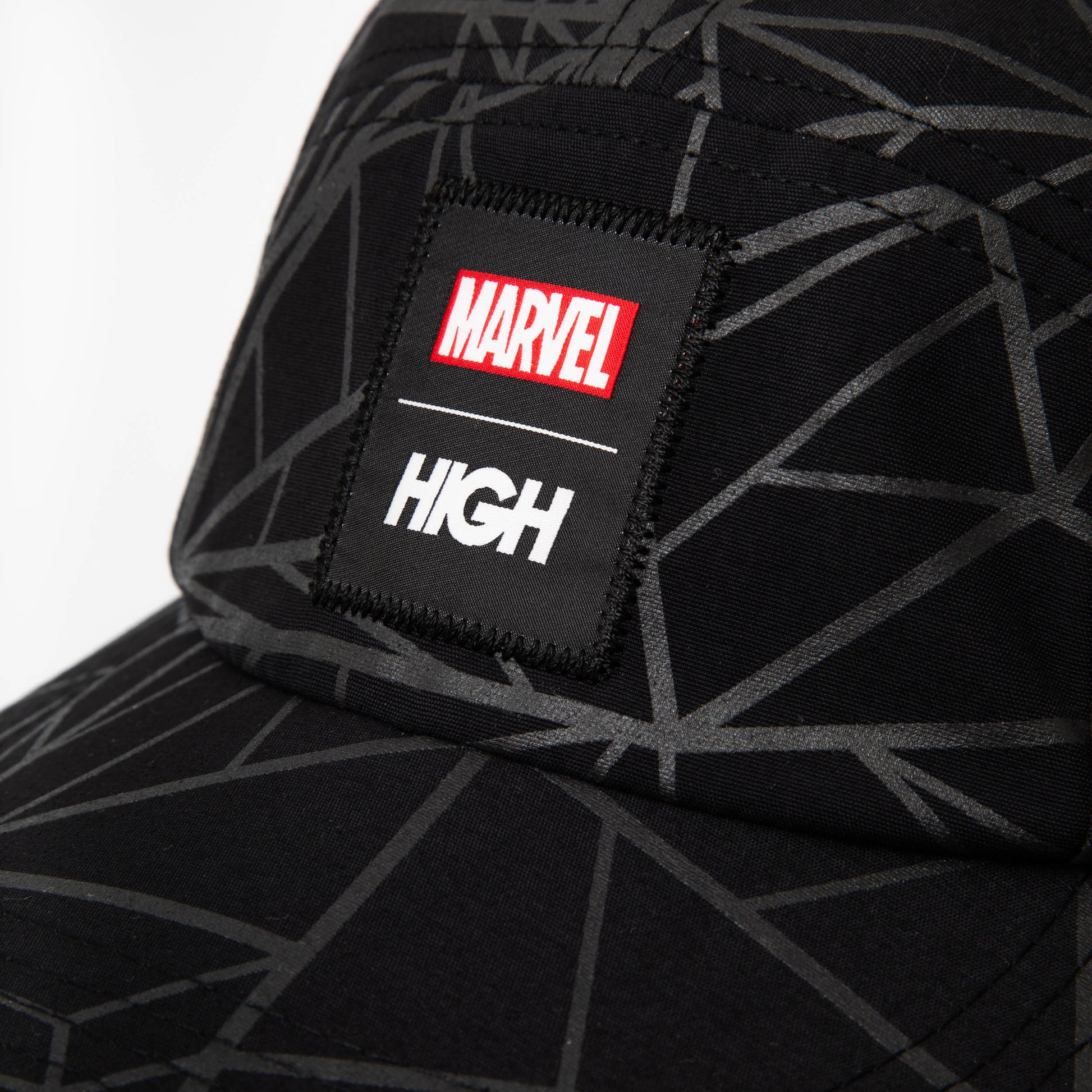 5 Panel Spider Man Black