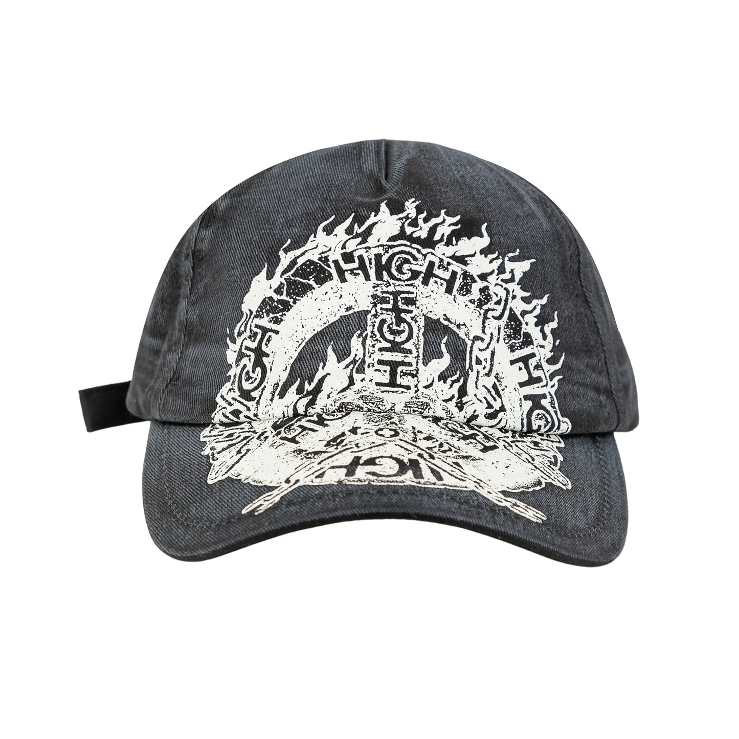 6 Panel Chain Black