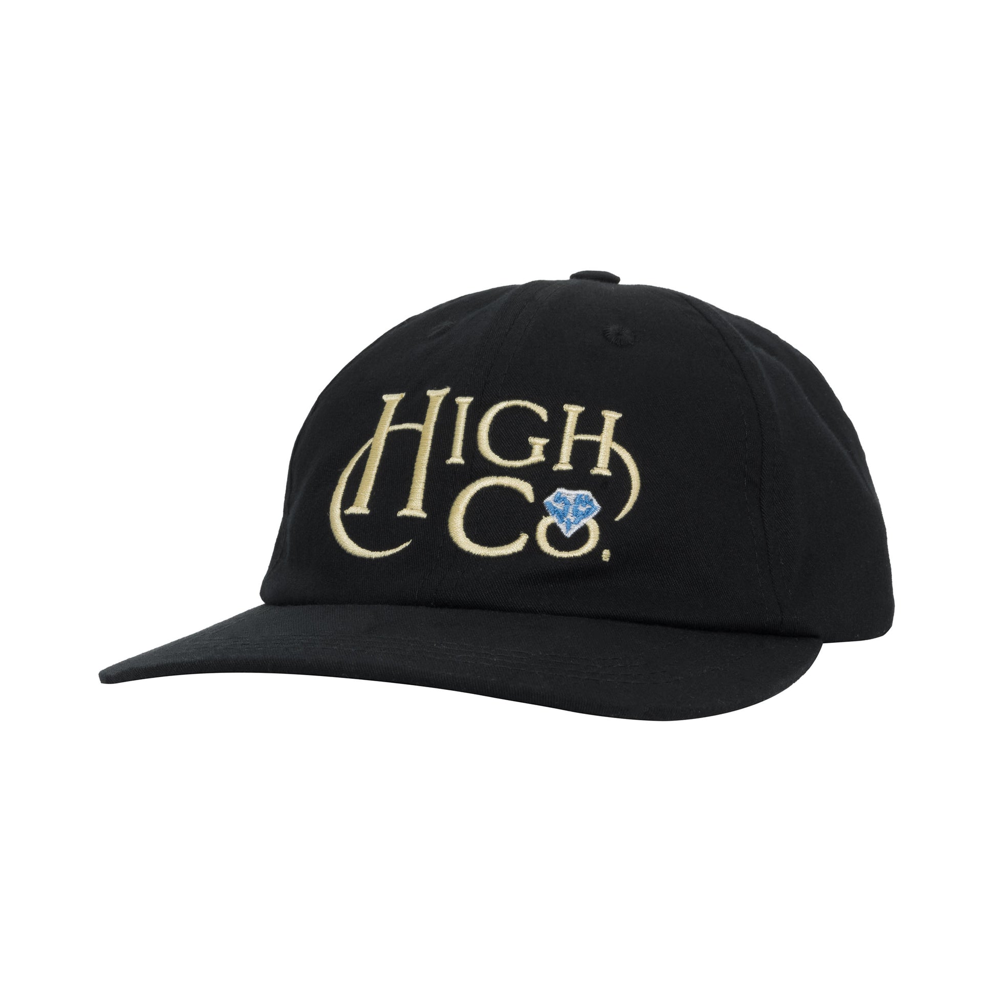 6 Panel Diamant Black