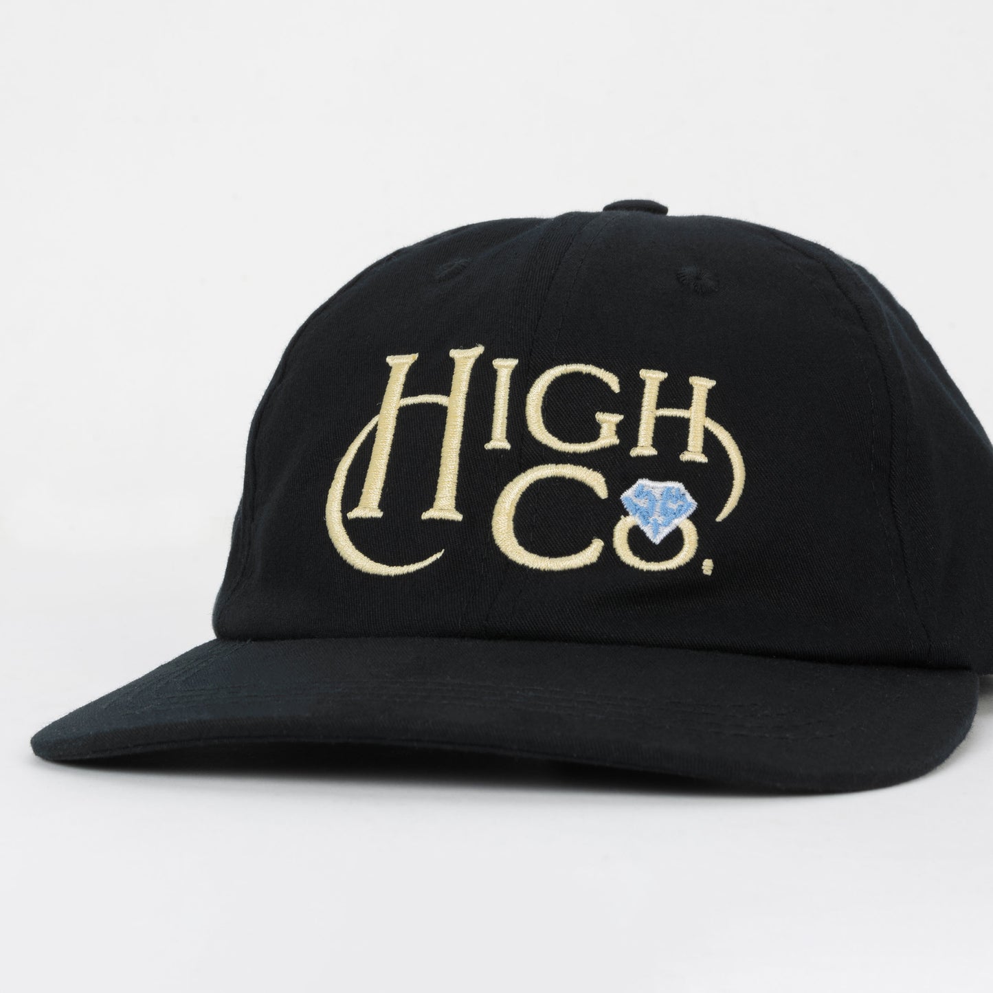 6 Panel Diamant Black