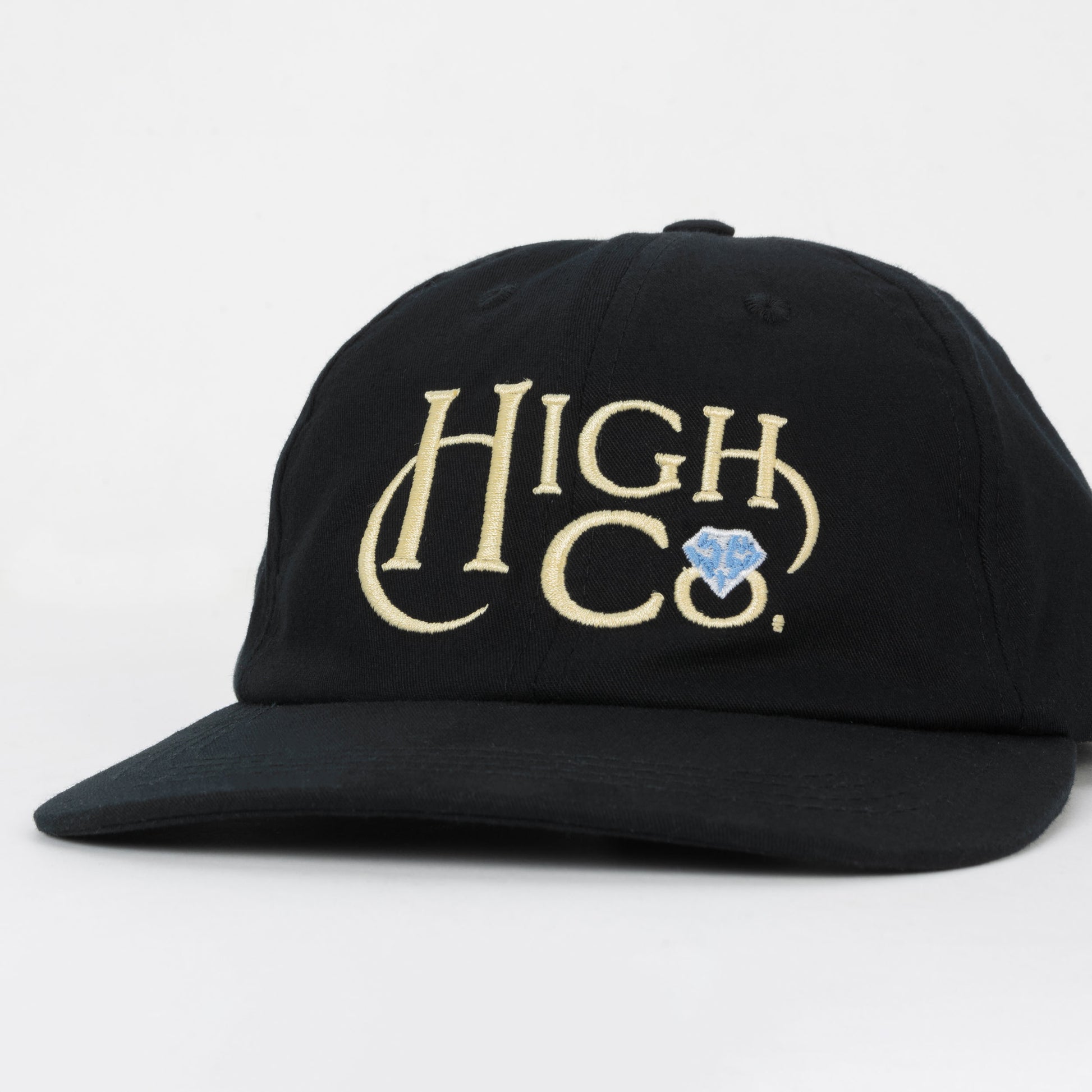 6 Panel Diamant Black