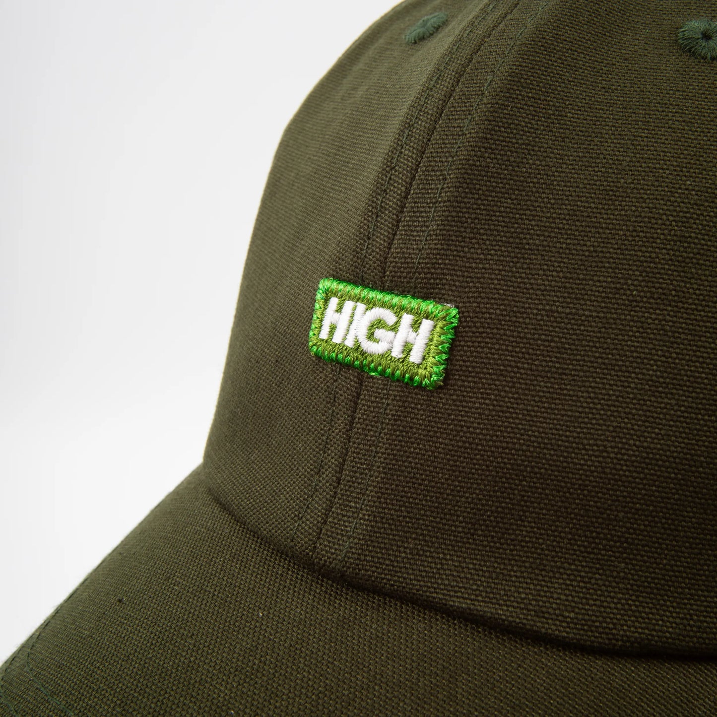 6 Panel Logo Line Desert Green