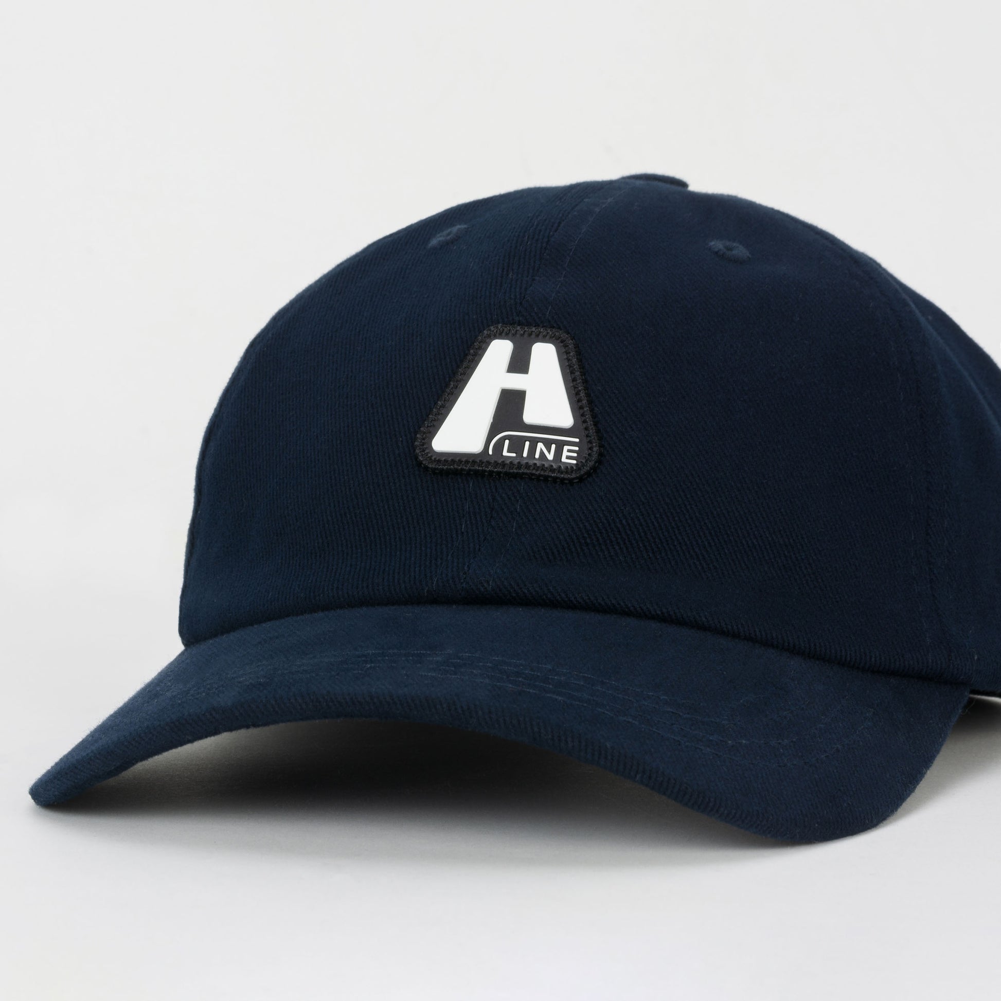 6 Panel Logo Line Navy