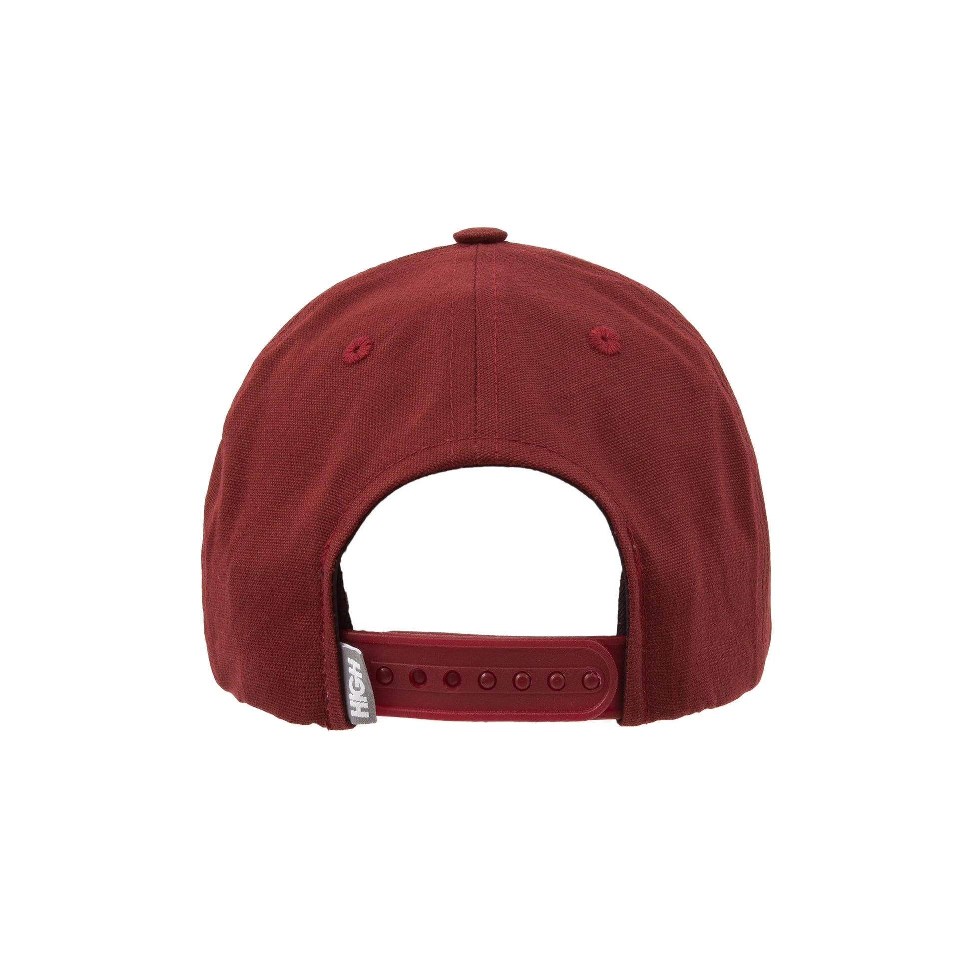 6 Panel Logo Line Wine