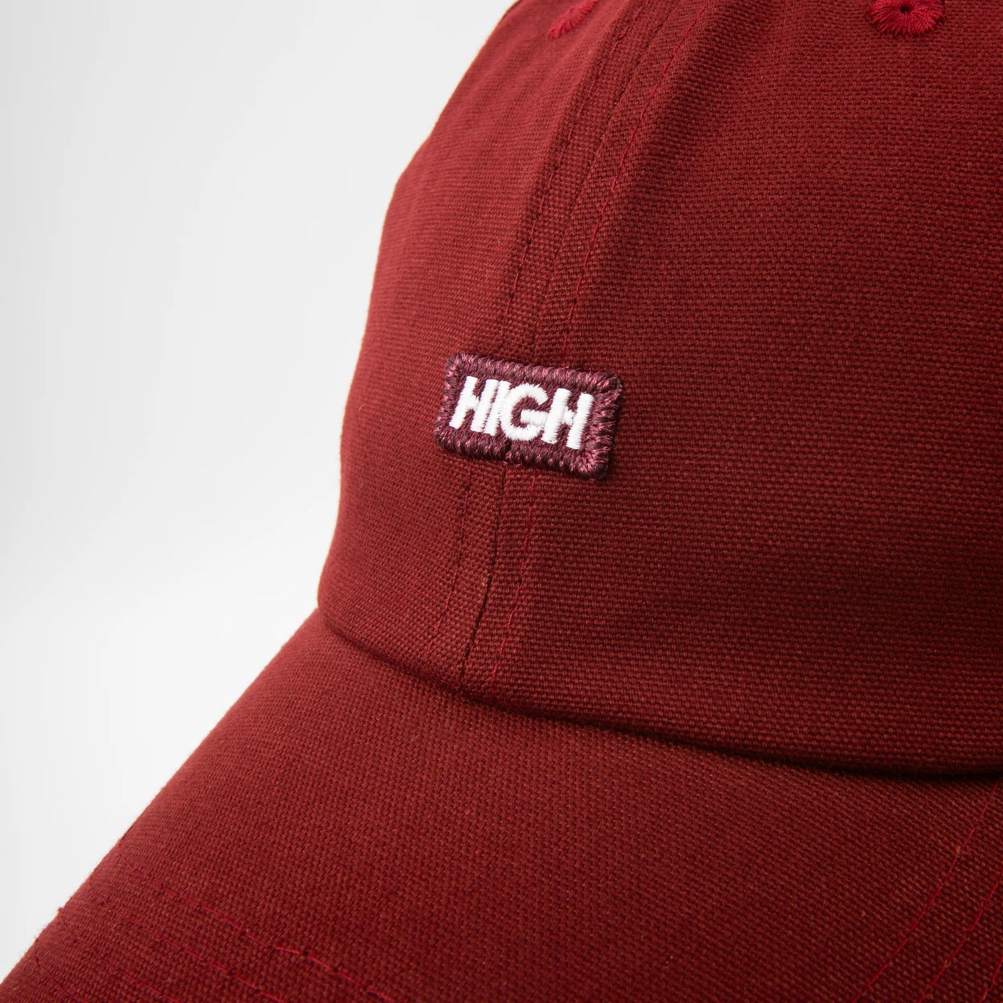 6 Panel Logo Line Wine