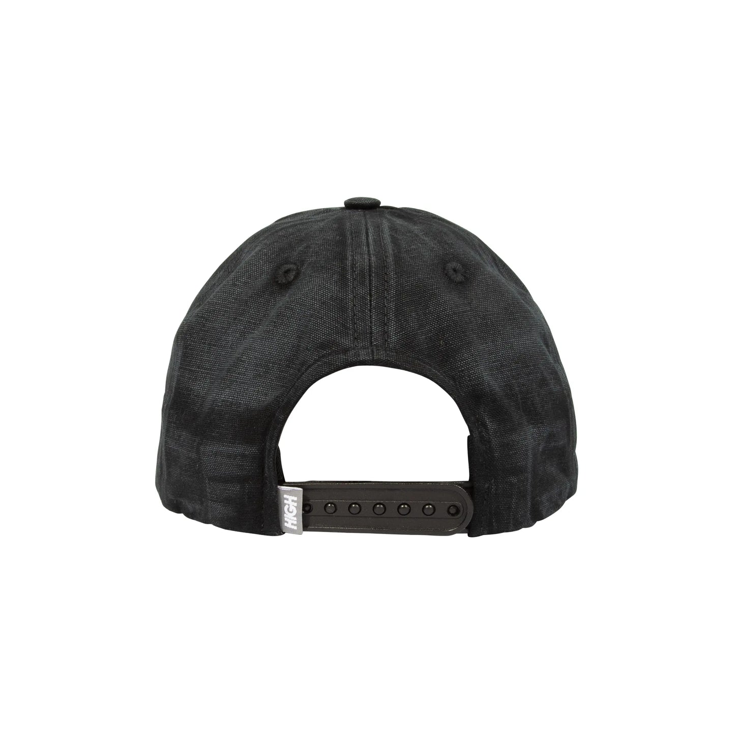 6 Panel Patch Washed Black