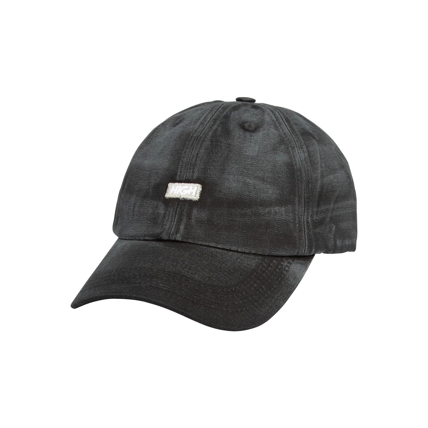 6 Panel Patch Washed Black