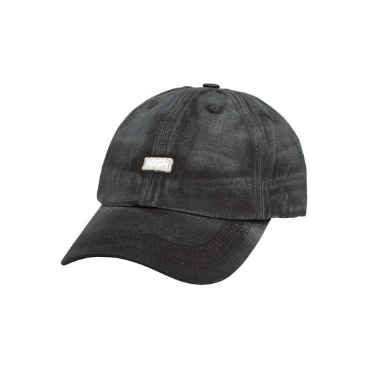 6 Panel Patch Washed Black