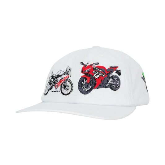 6 Panel Rides White