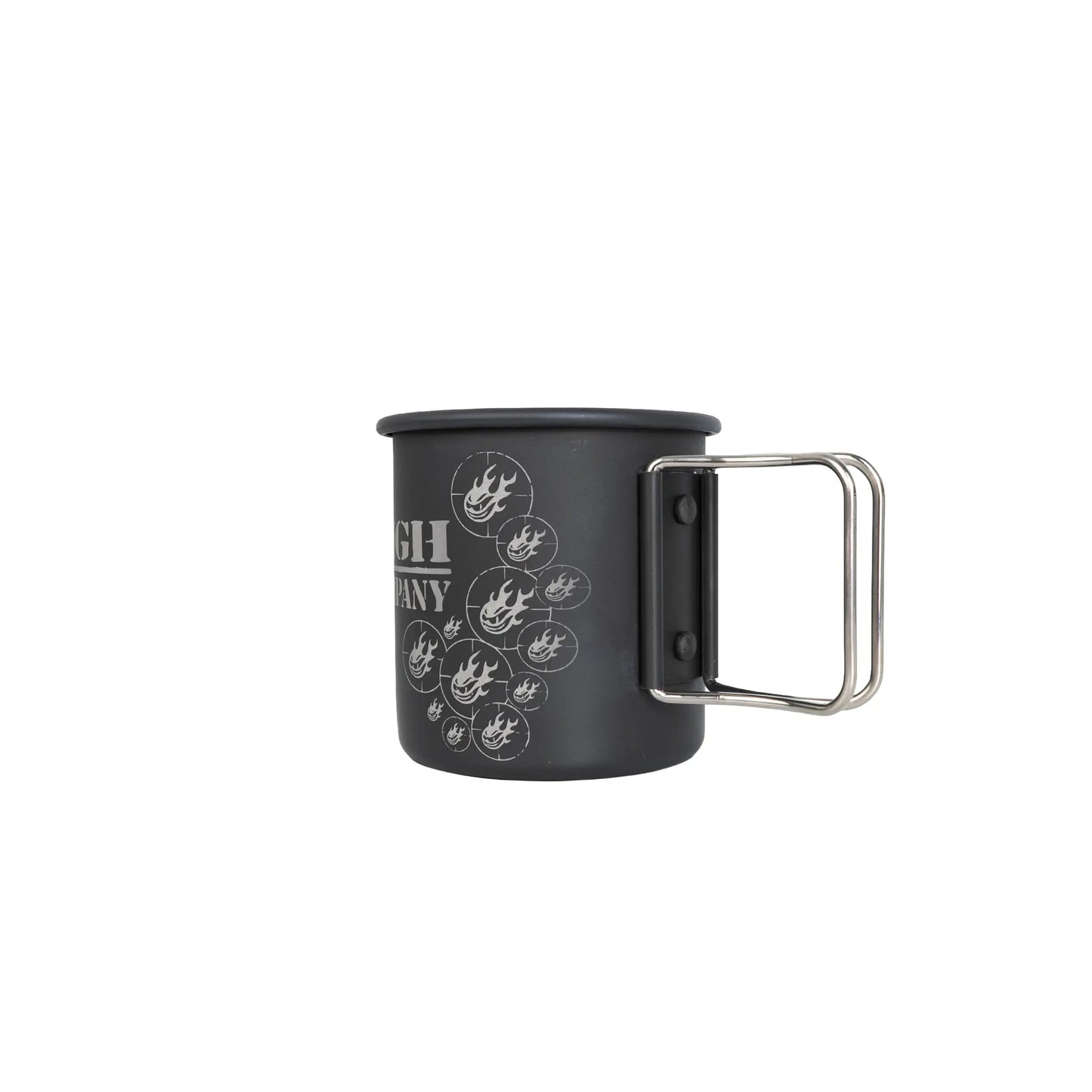 Rebel Flame Metal Mug
