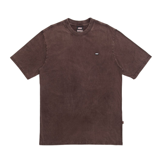 Acid Wash Work Tee Brown