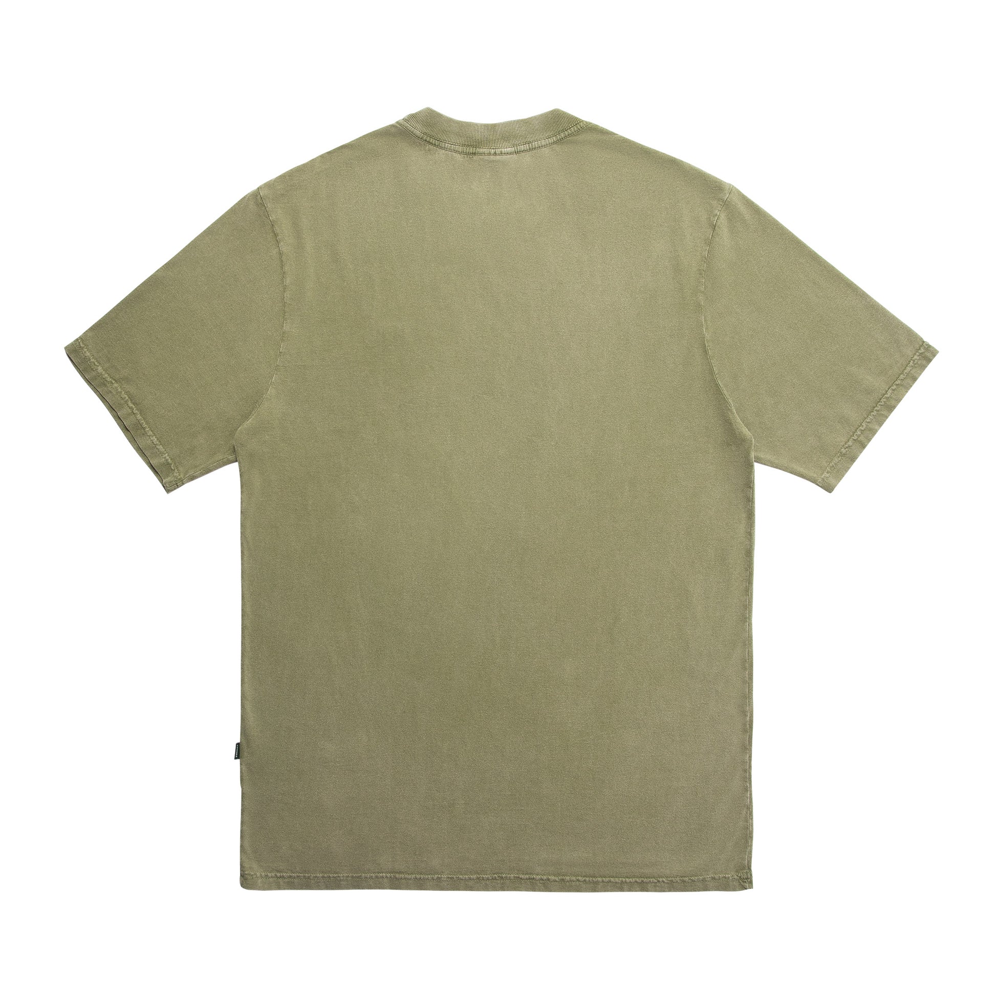 Acid Wash Work Tee Green