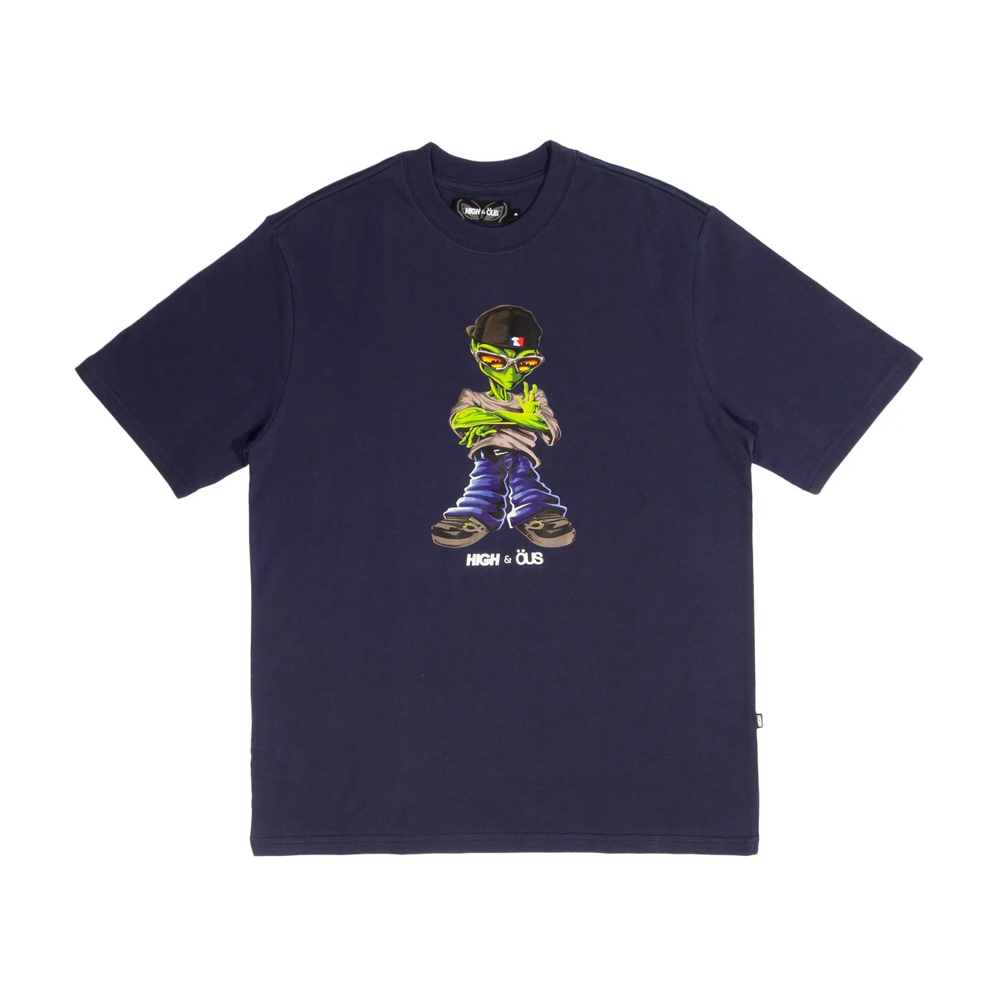 Alien High &amp; ÖUS T-Shirt Navy
