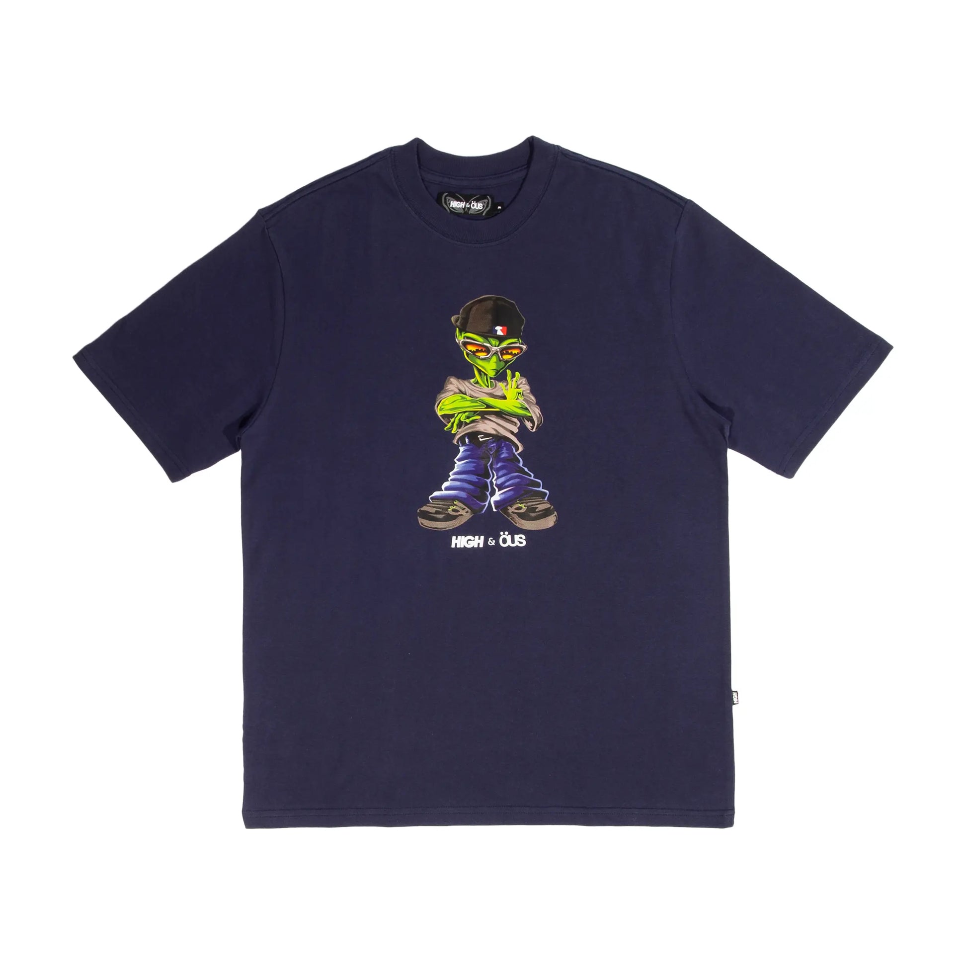 Alien High &amp; ÖUS T-Shirt Navy