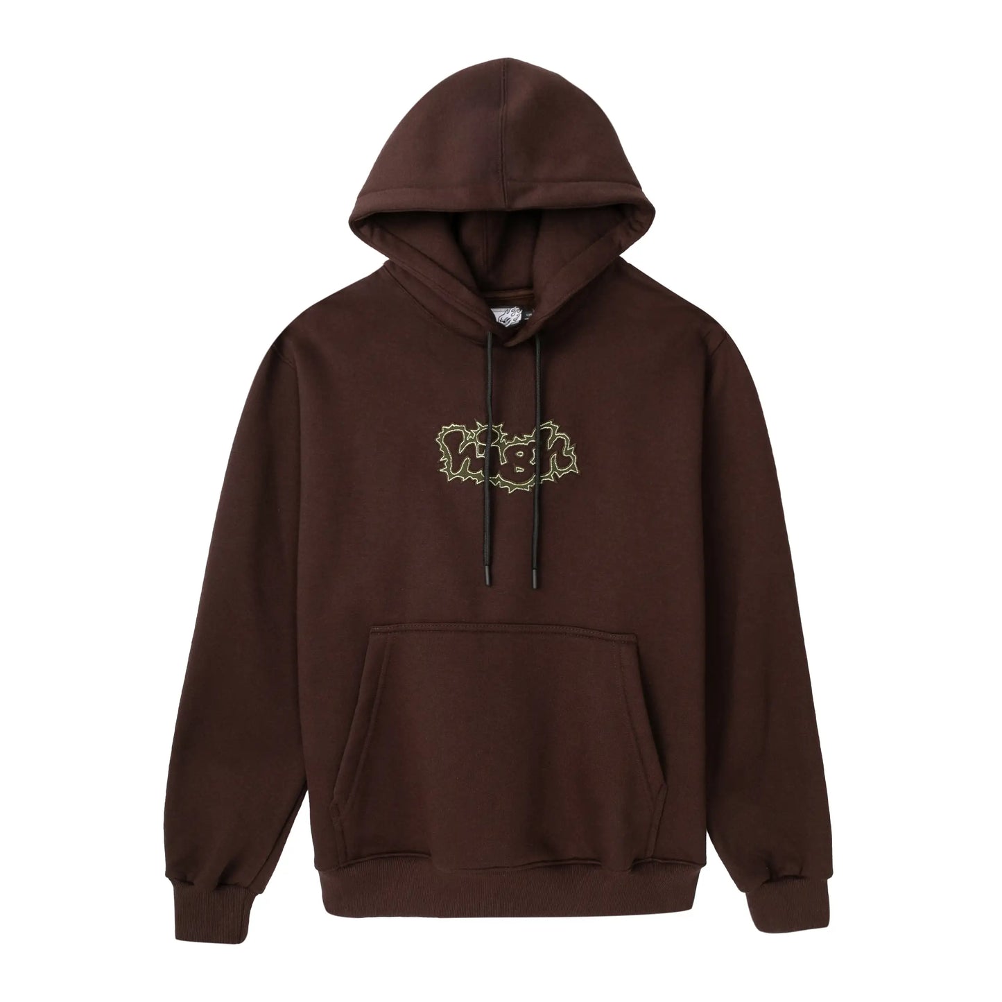 Apliqué Hoodie Brown