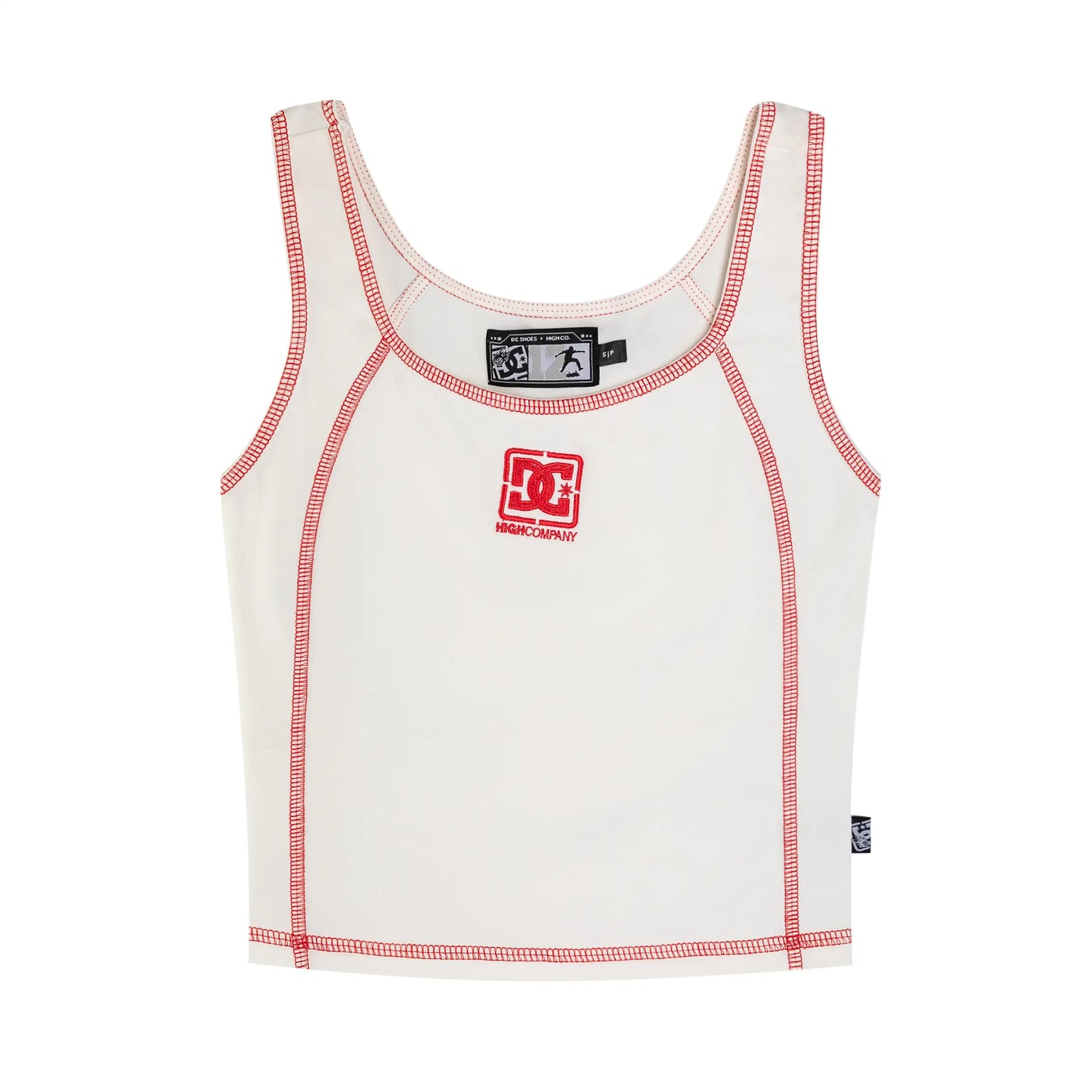 Baby Tee High X DC White