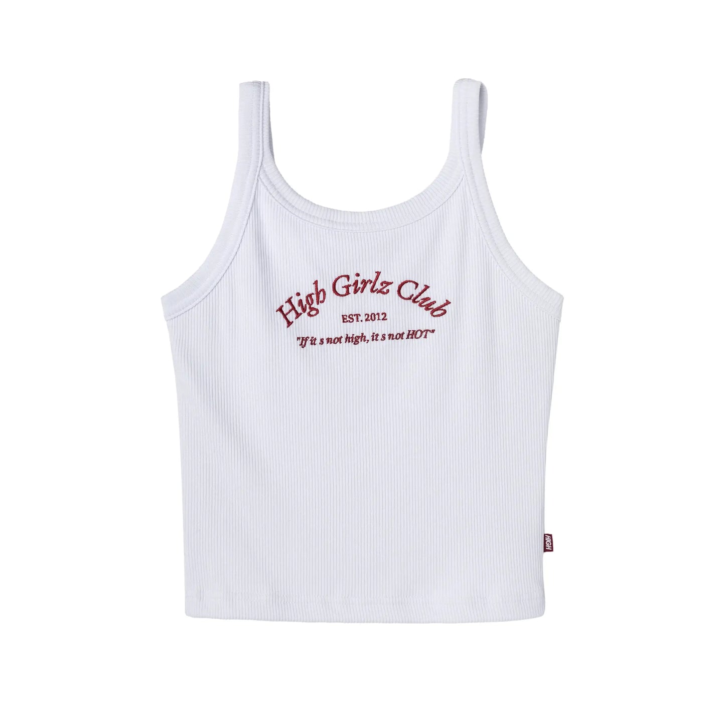 Baby Tee Minimal Patch White