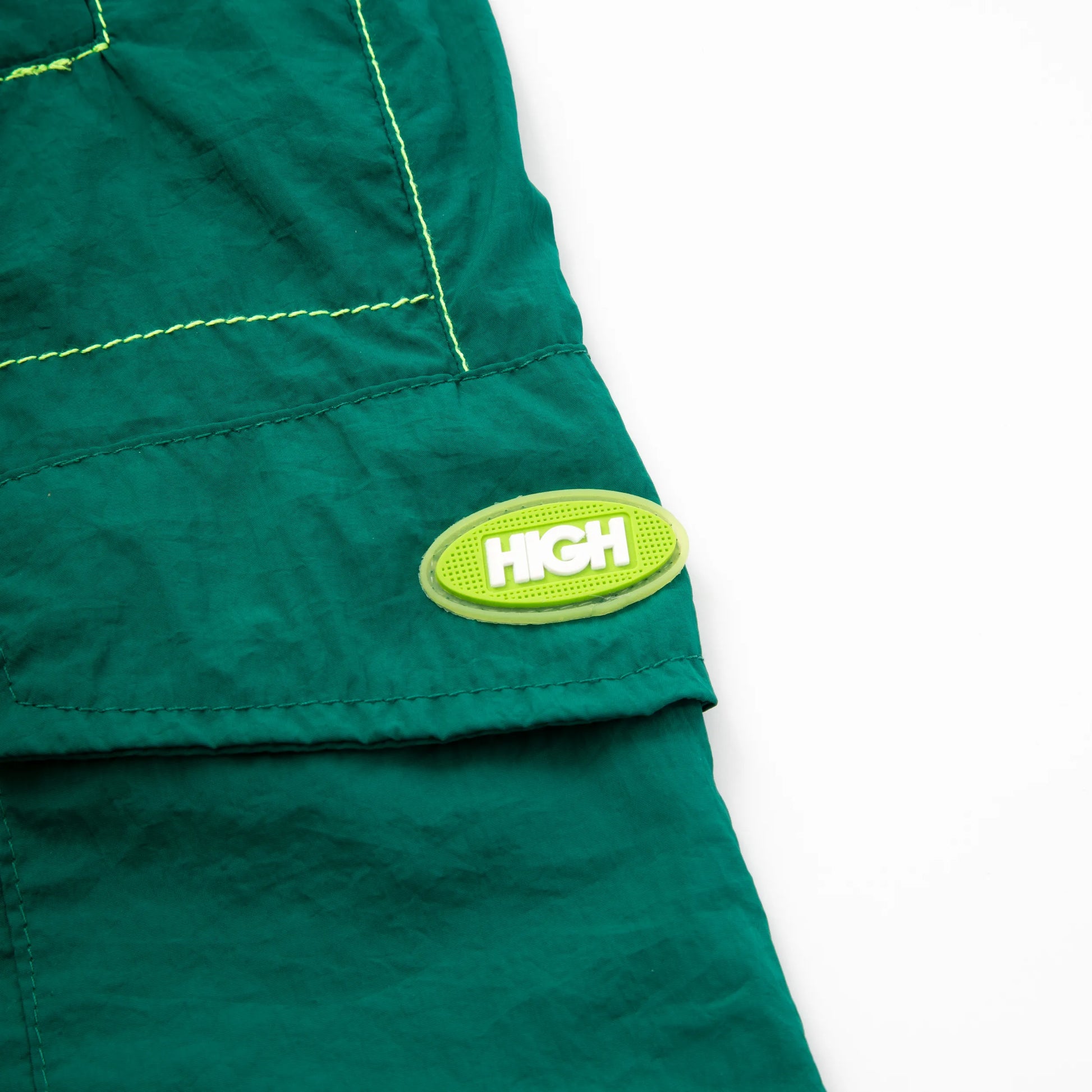 Backstitch Shorts Night Green