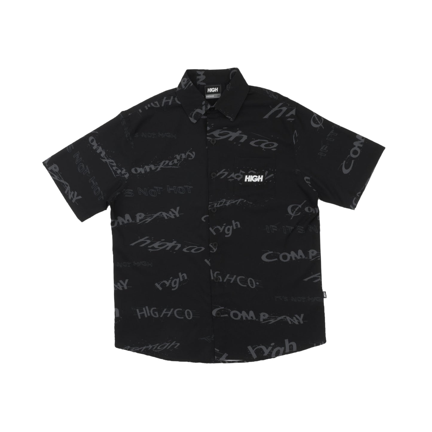 Button Shirt CAPTCHA Black