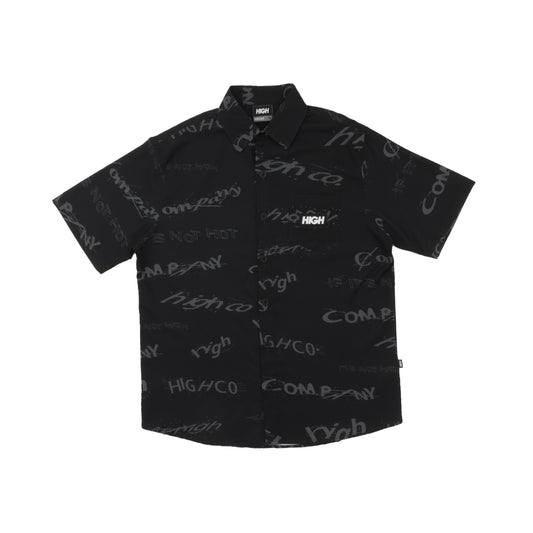 Button Shirt CAPTCHA Black