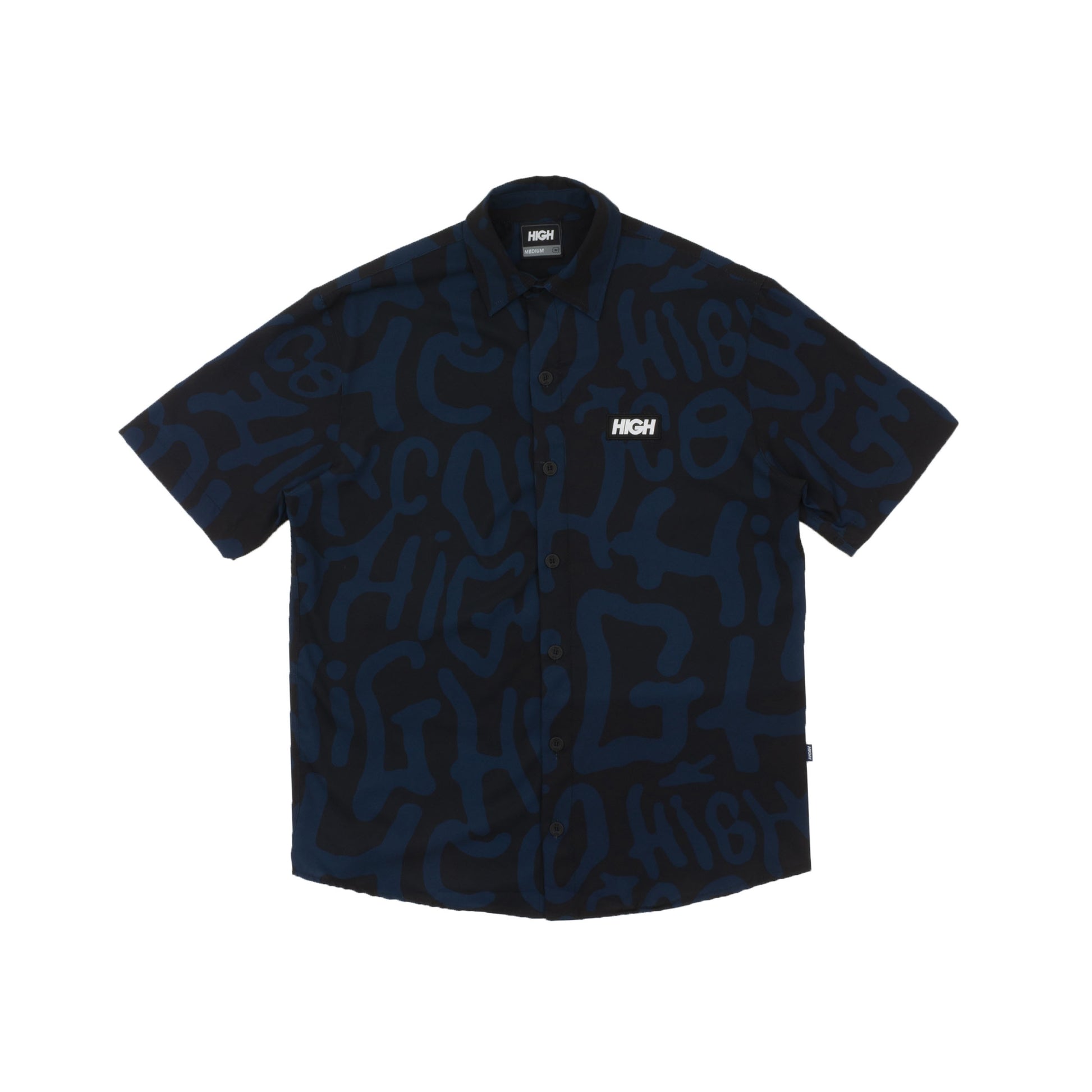 Button Shirt Crusty Black/Navy